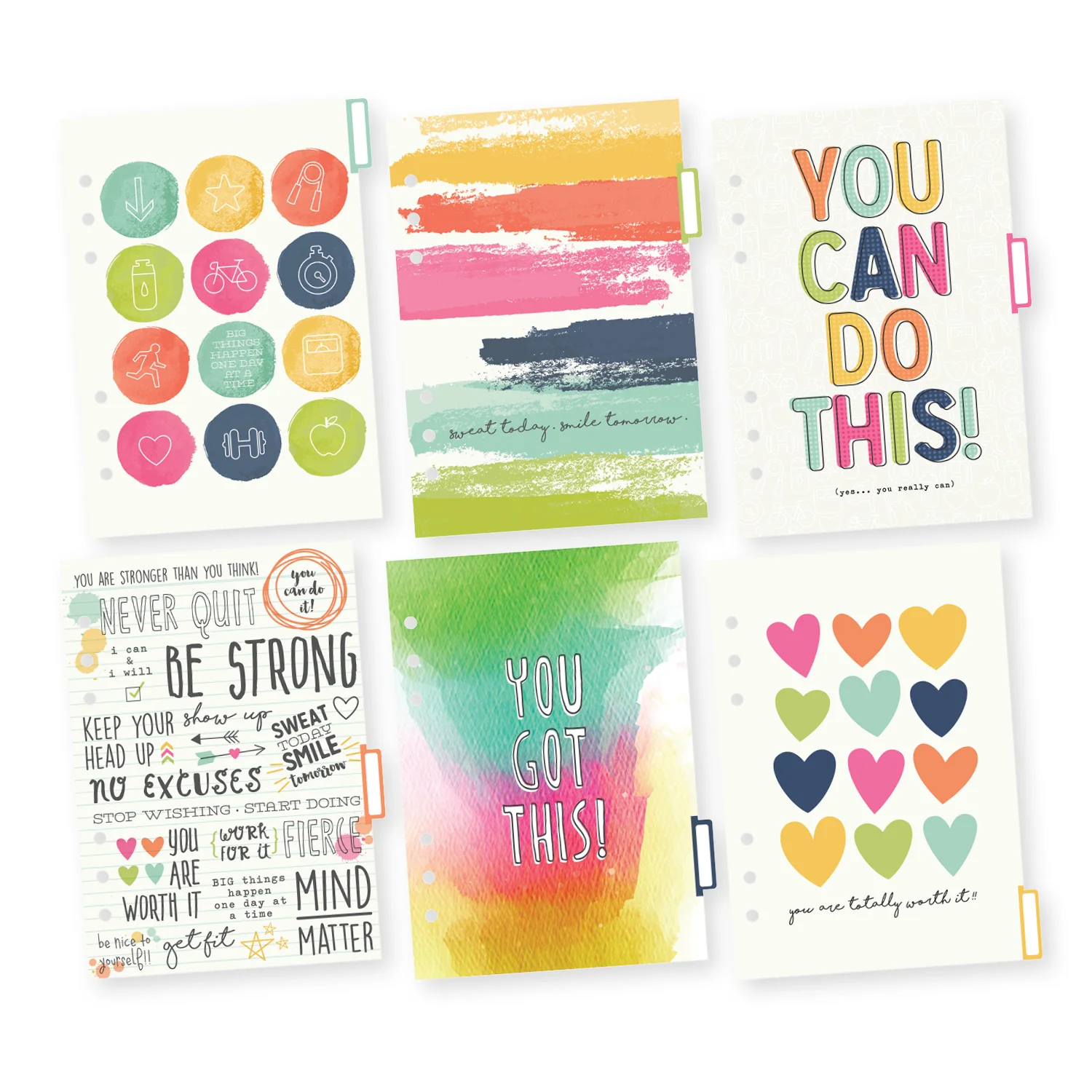 A5 Planner Fitness Inserts - Image 4