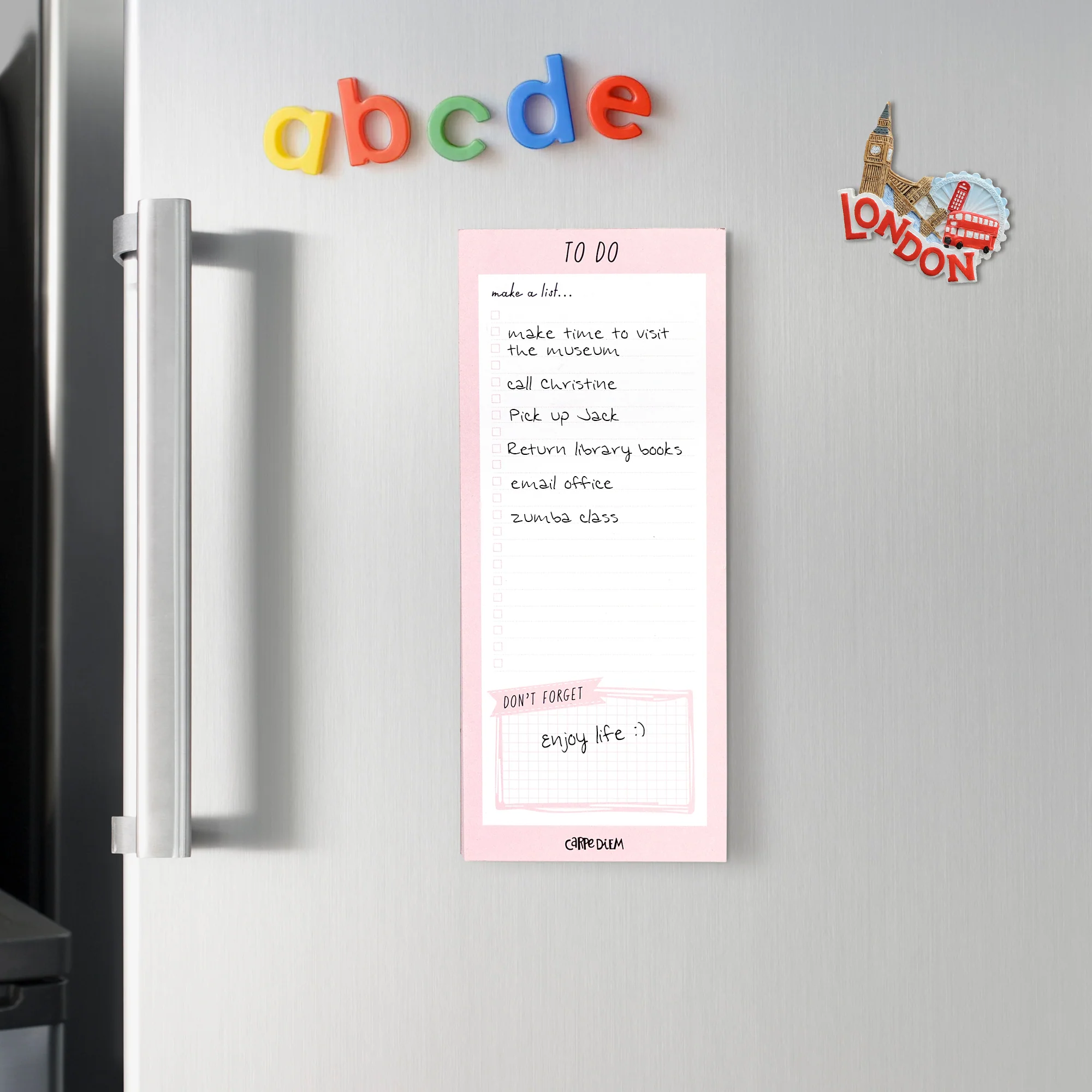 Ballerina Pink Magnetic To Do List - Image 5