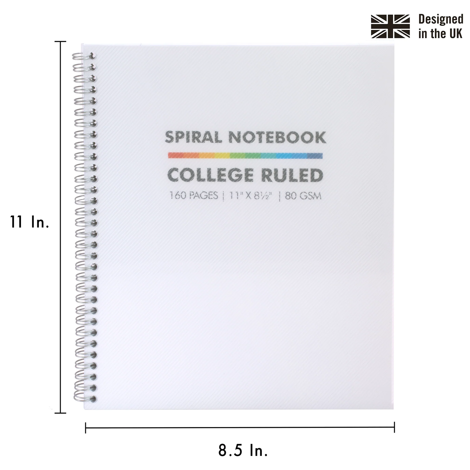Basics Letter Size Spiral Notebook - Image 4