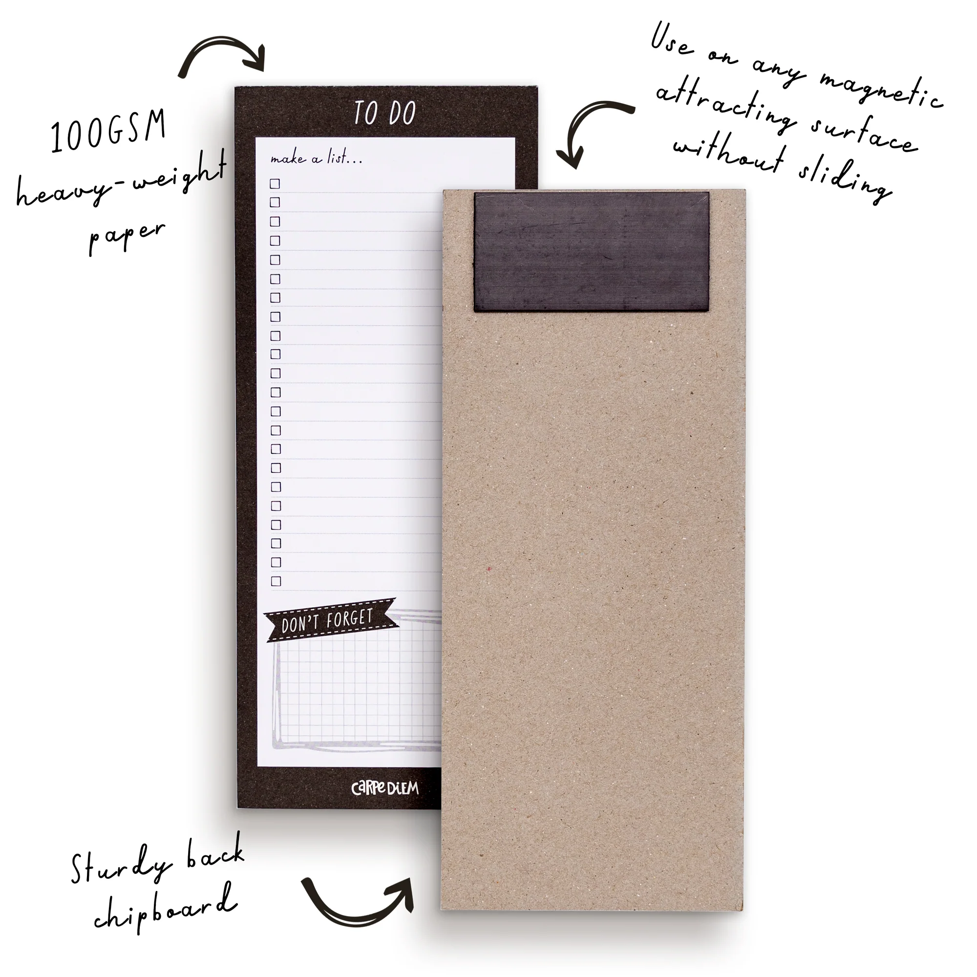Black Magnetic To Do List - Image 3