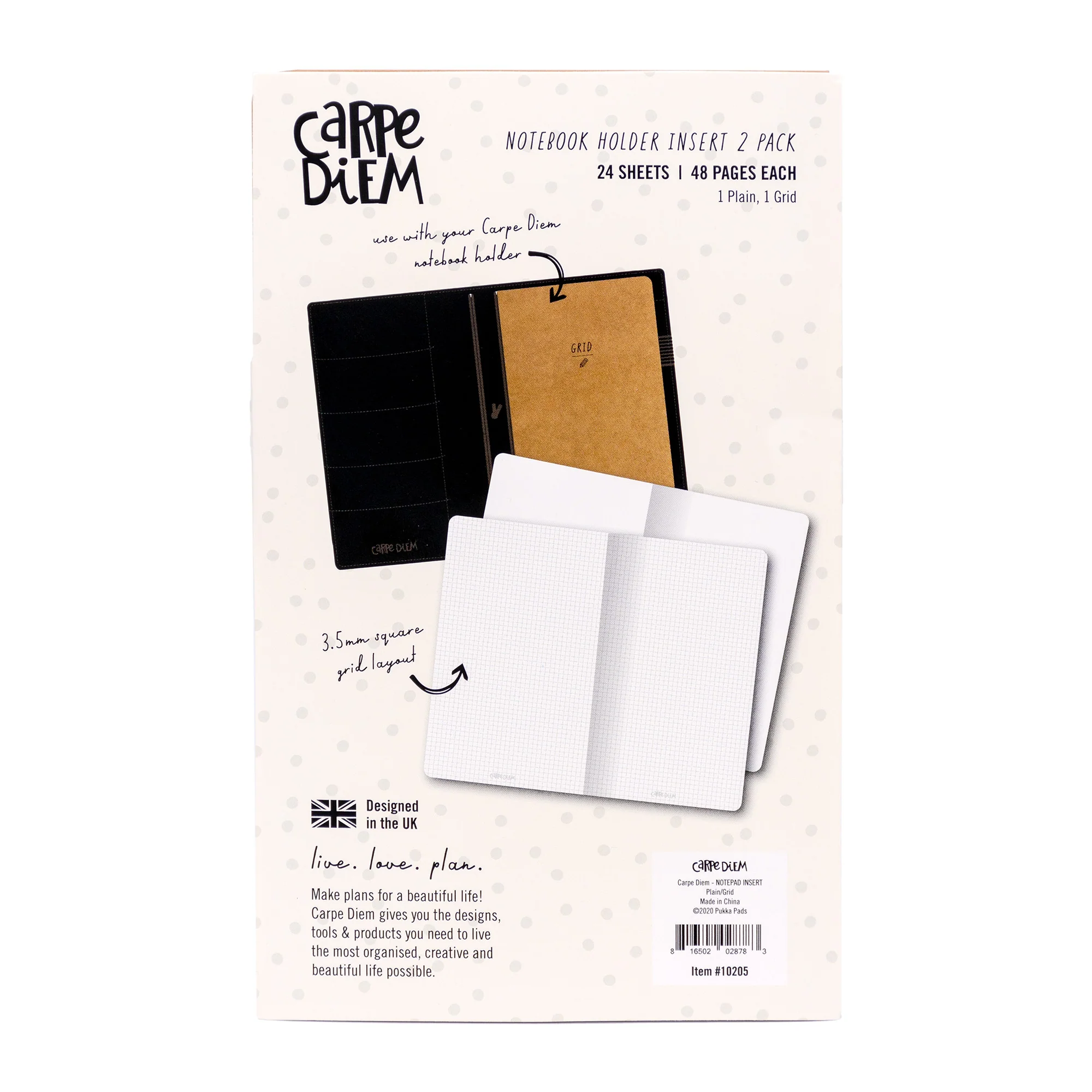 Blank and Grid Traveler's Notebook Inserts - Pack of 2 - Image 7