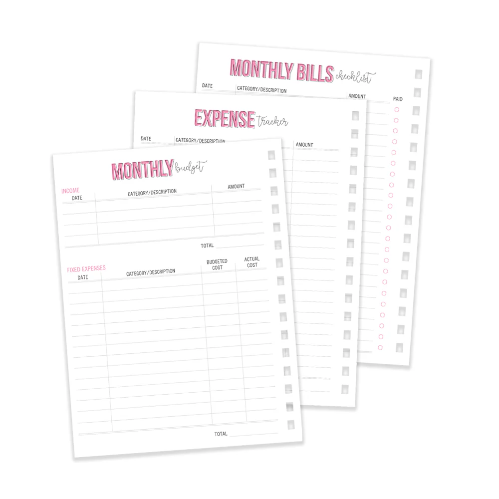 Budget 12 Month Spiral Planner - Image 7