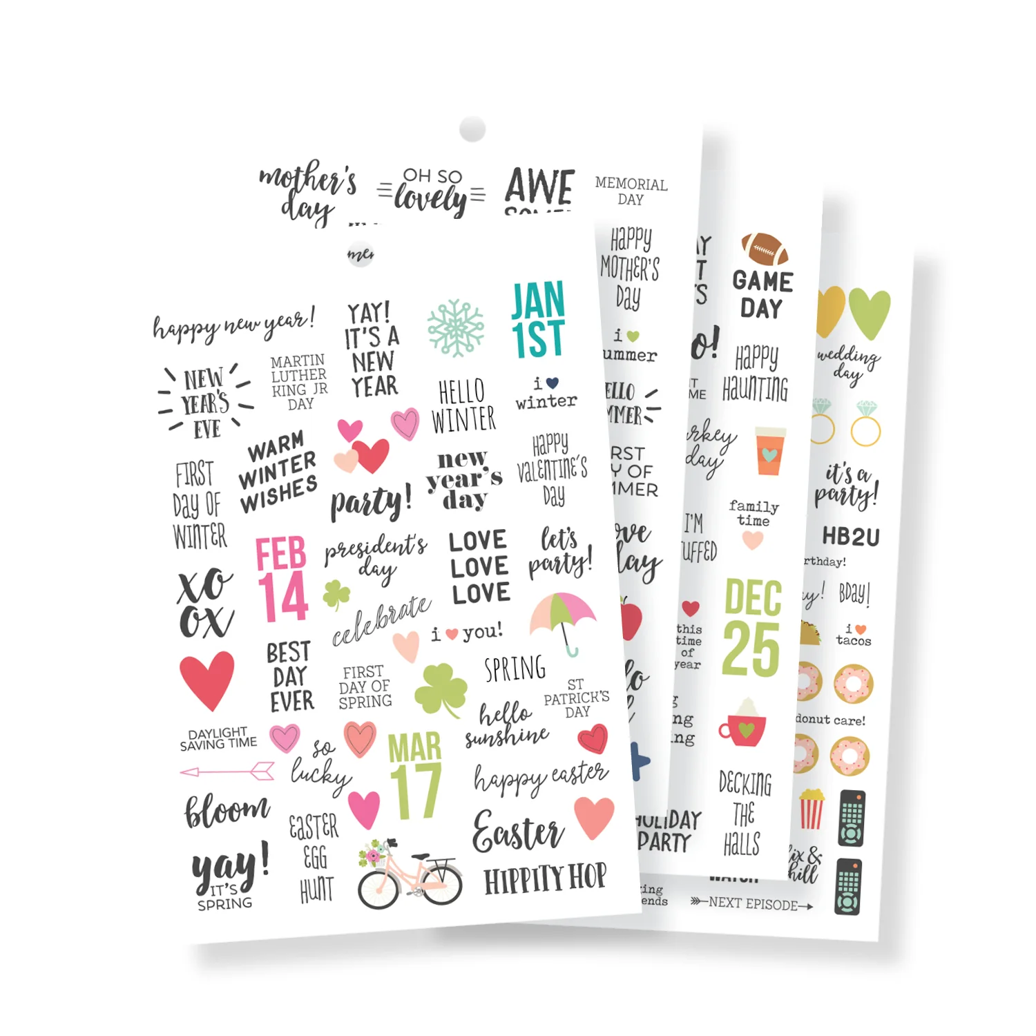 Calendar A5 Sticker Tablet - Image 4