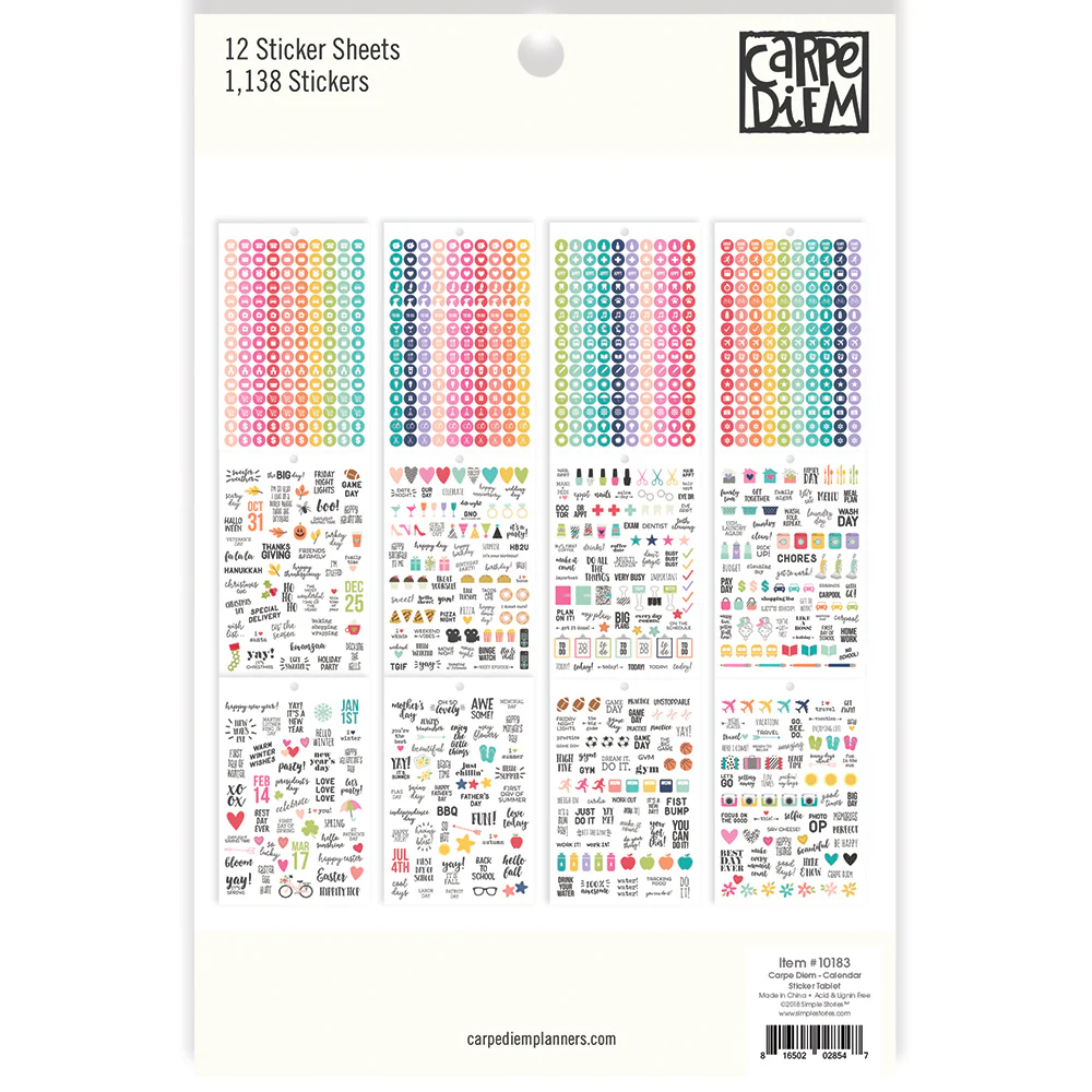 Calendar A5 Sticker Tablet - Image 5