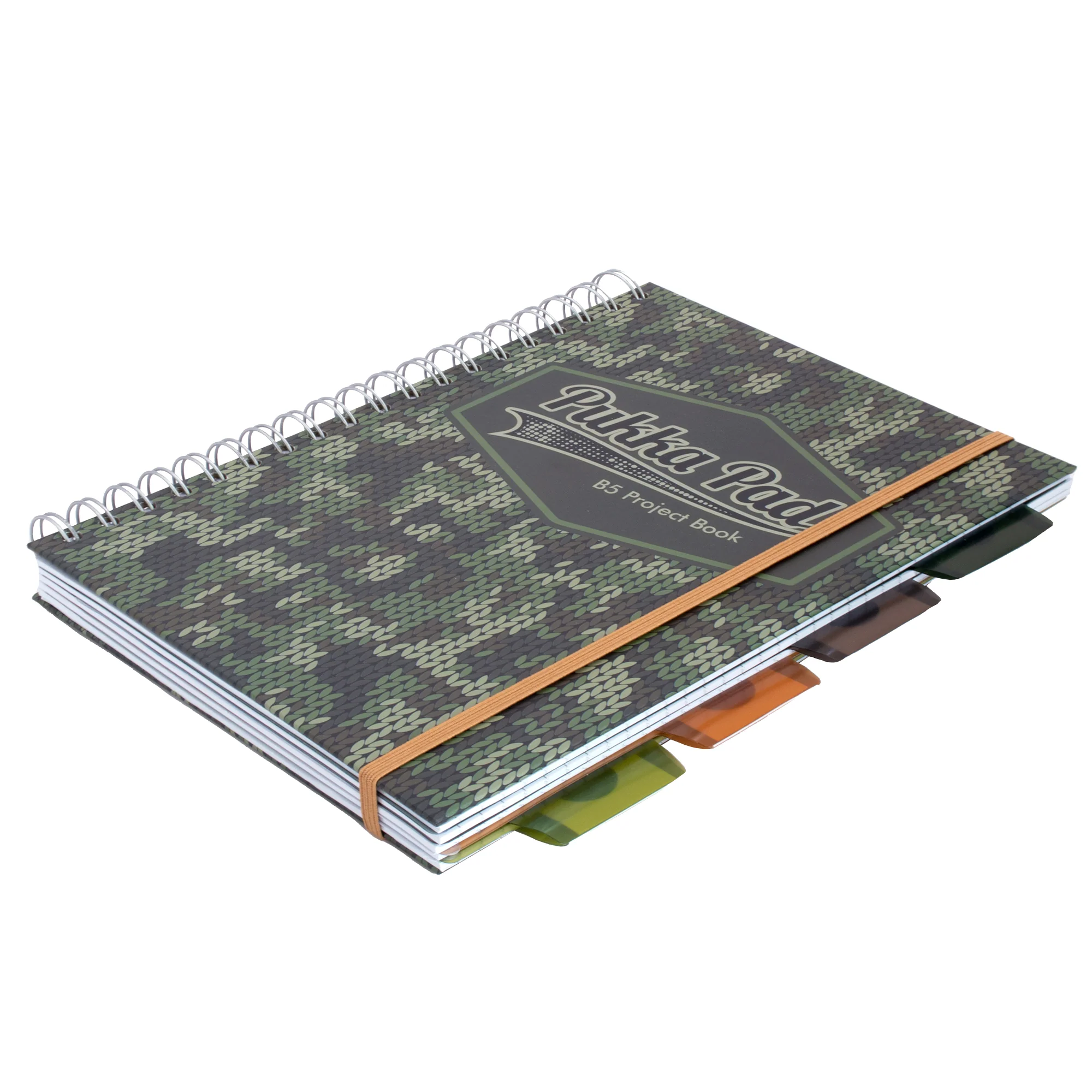 Camo Knit B5 5-subject hardcover notebook - Image 4