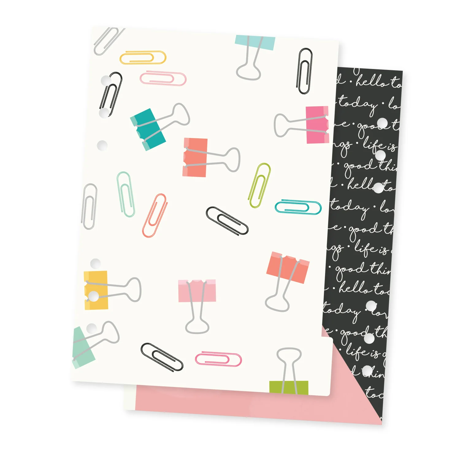 A5 Planner Mixed Pattern Dividers (Pack of 6) - Image 7