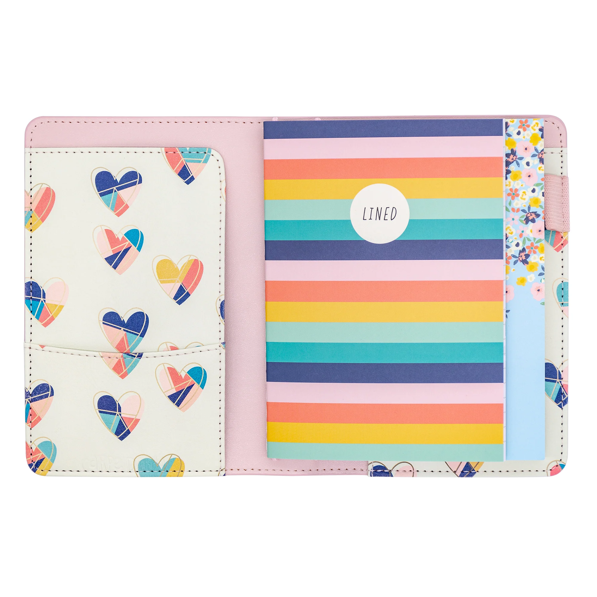 Ballerina Pink A6 Notebook and Passport Holder - Image 4