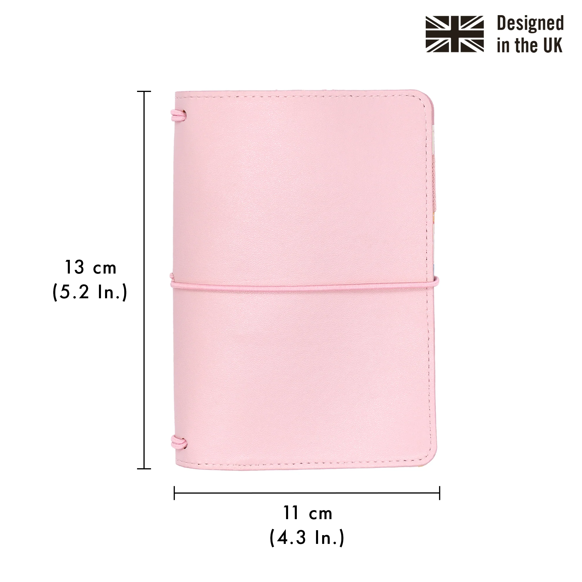 Ballerina Pink A6 Notebook and Passport Holder - Image 6