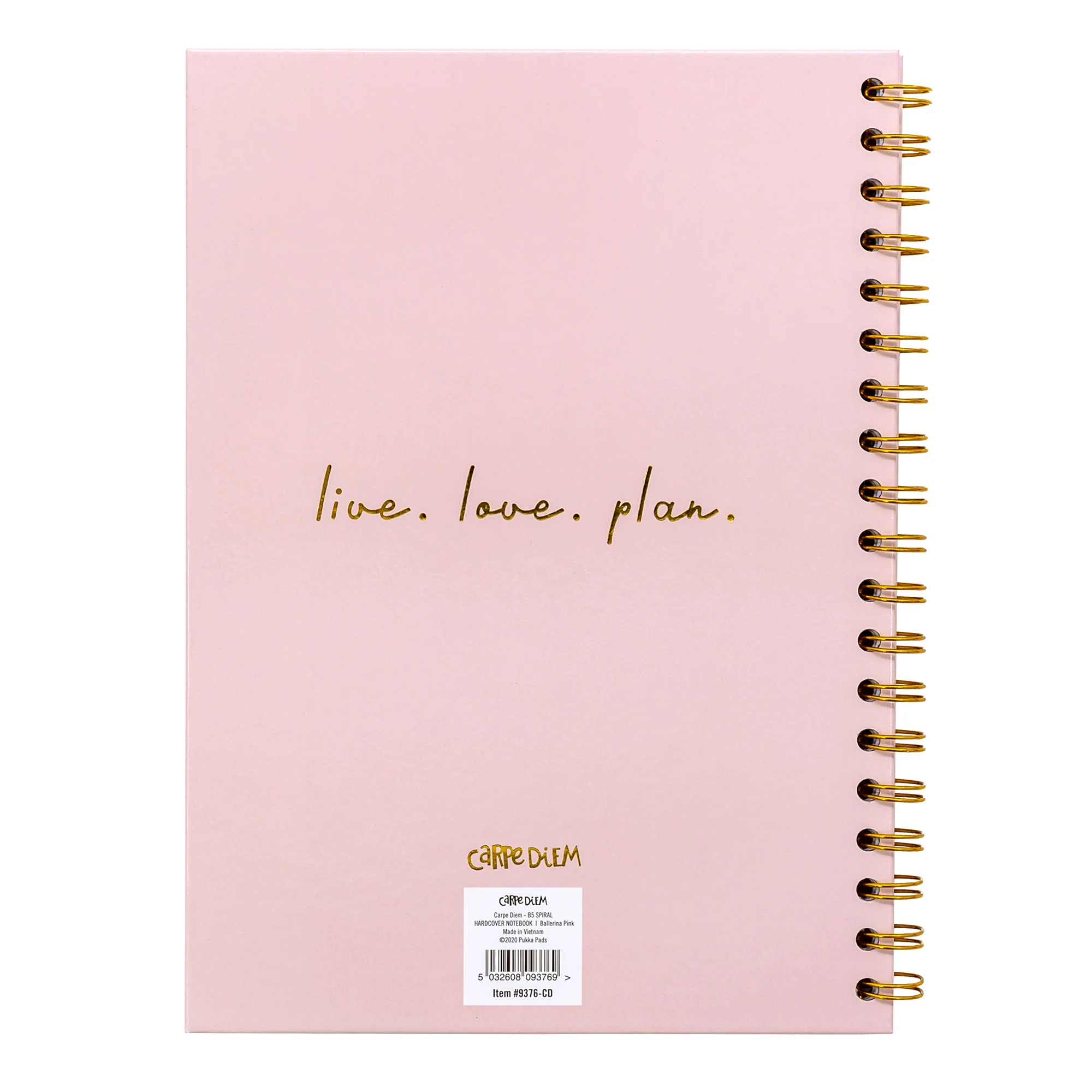 Ballerina Pink B5 Hardcover Notebook - Image 3