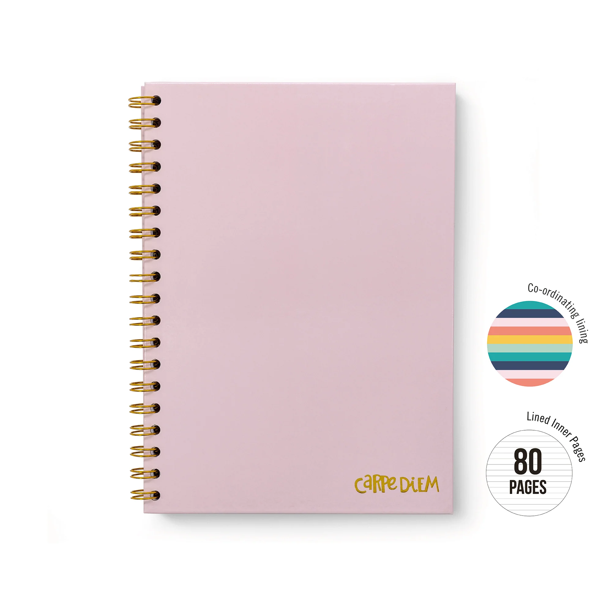 Ballerina Pink B5 Hardcover Notebook - Image 4