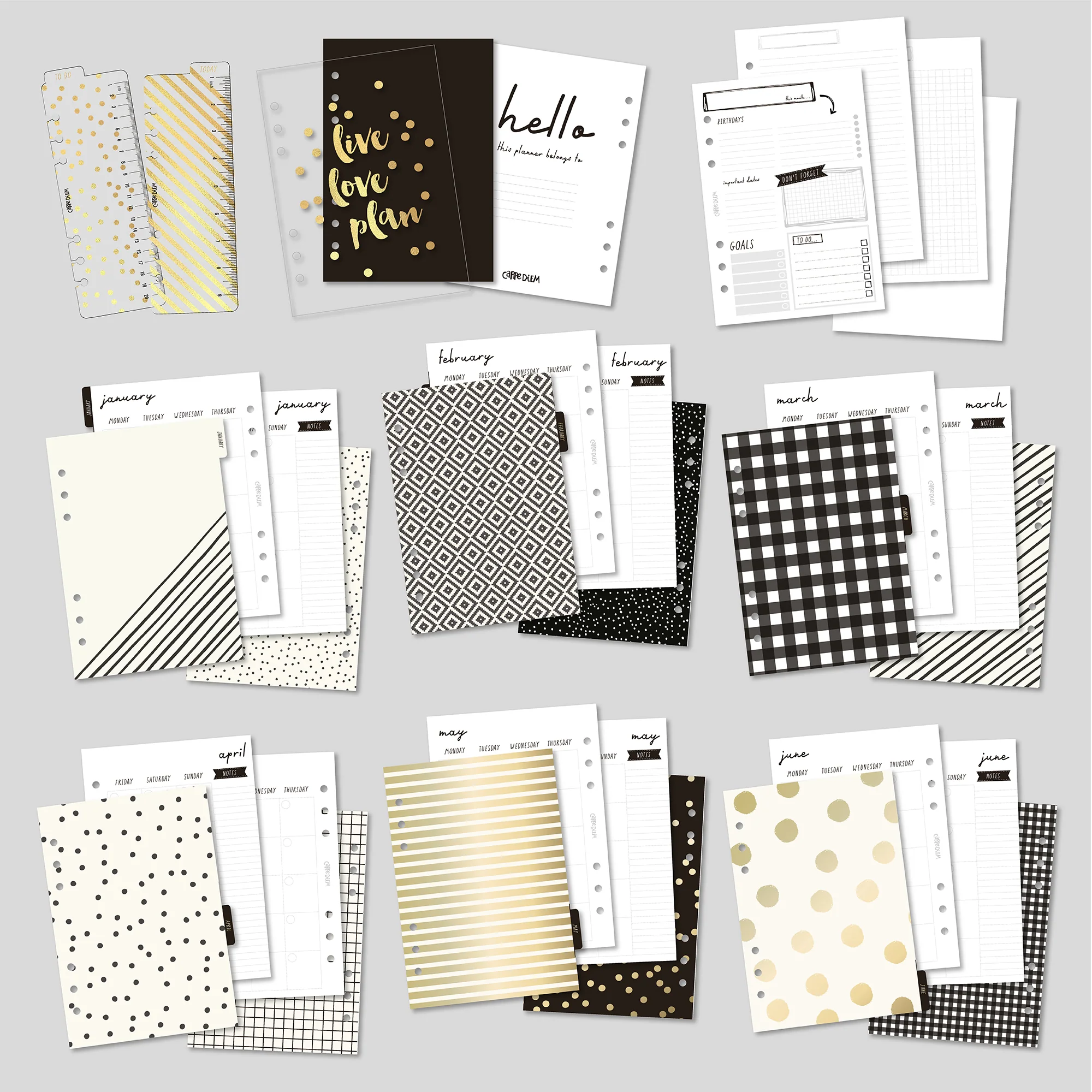 Black A5 Planner Box Set - Image 7