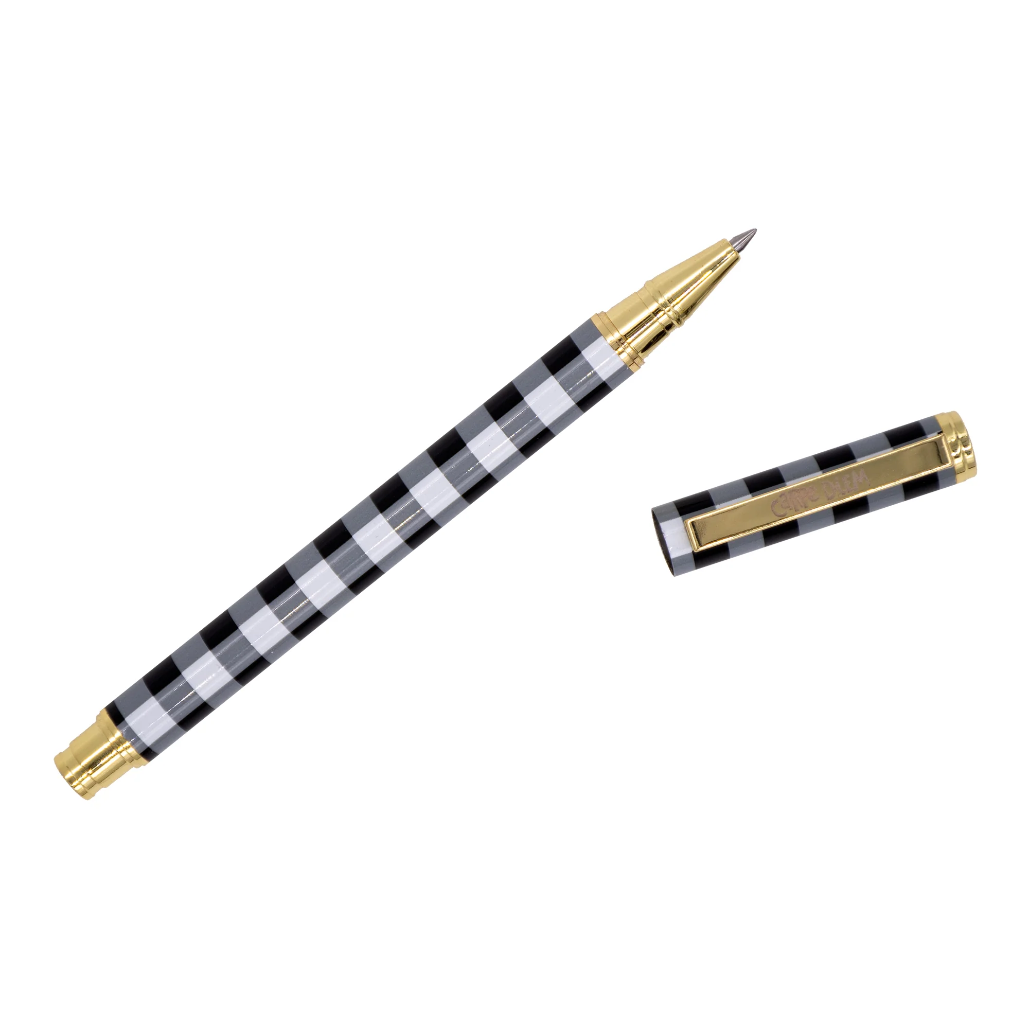 Buffalo Check Metal Gel Pen - Image 3