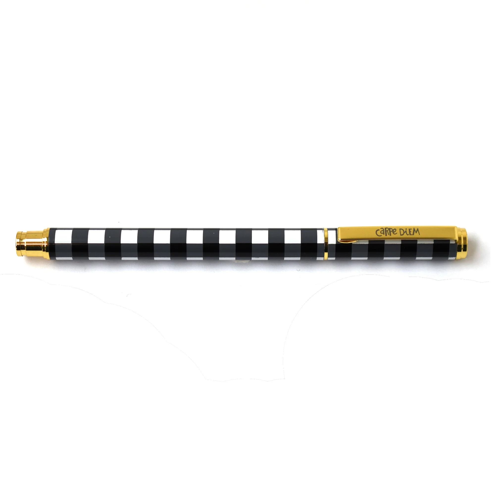 Buffalo Check Metal Gel Pen - Image 4