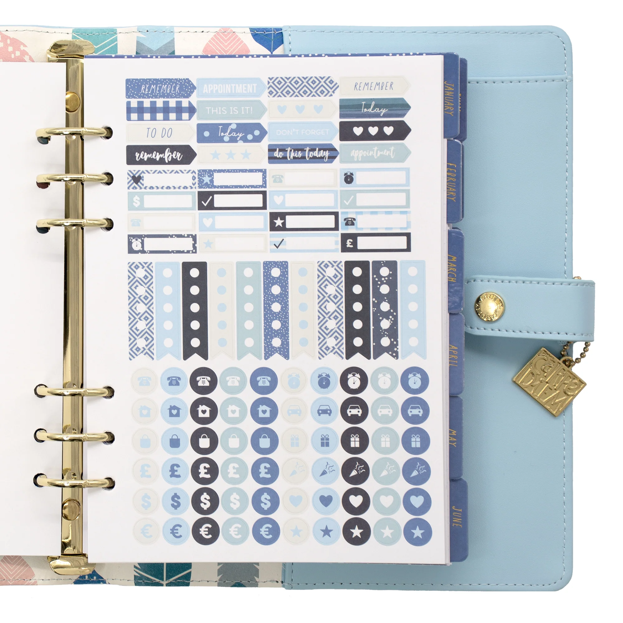 Sky Blue A5 Planner Box Set - Image 3