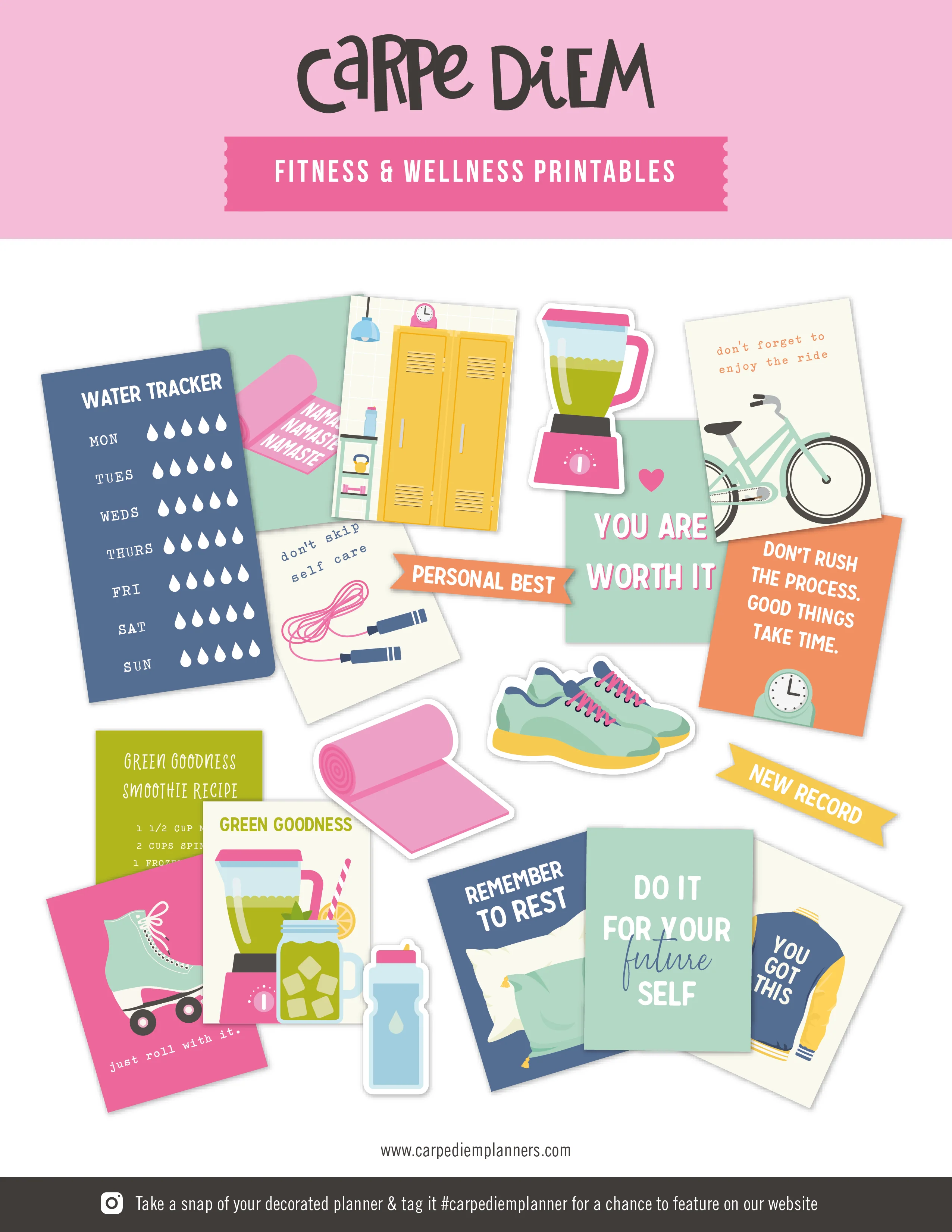 Digital Printables Bundle- Home, Faith, Fitness & Wellness and Recipe - Image 4