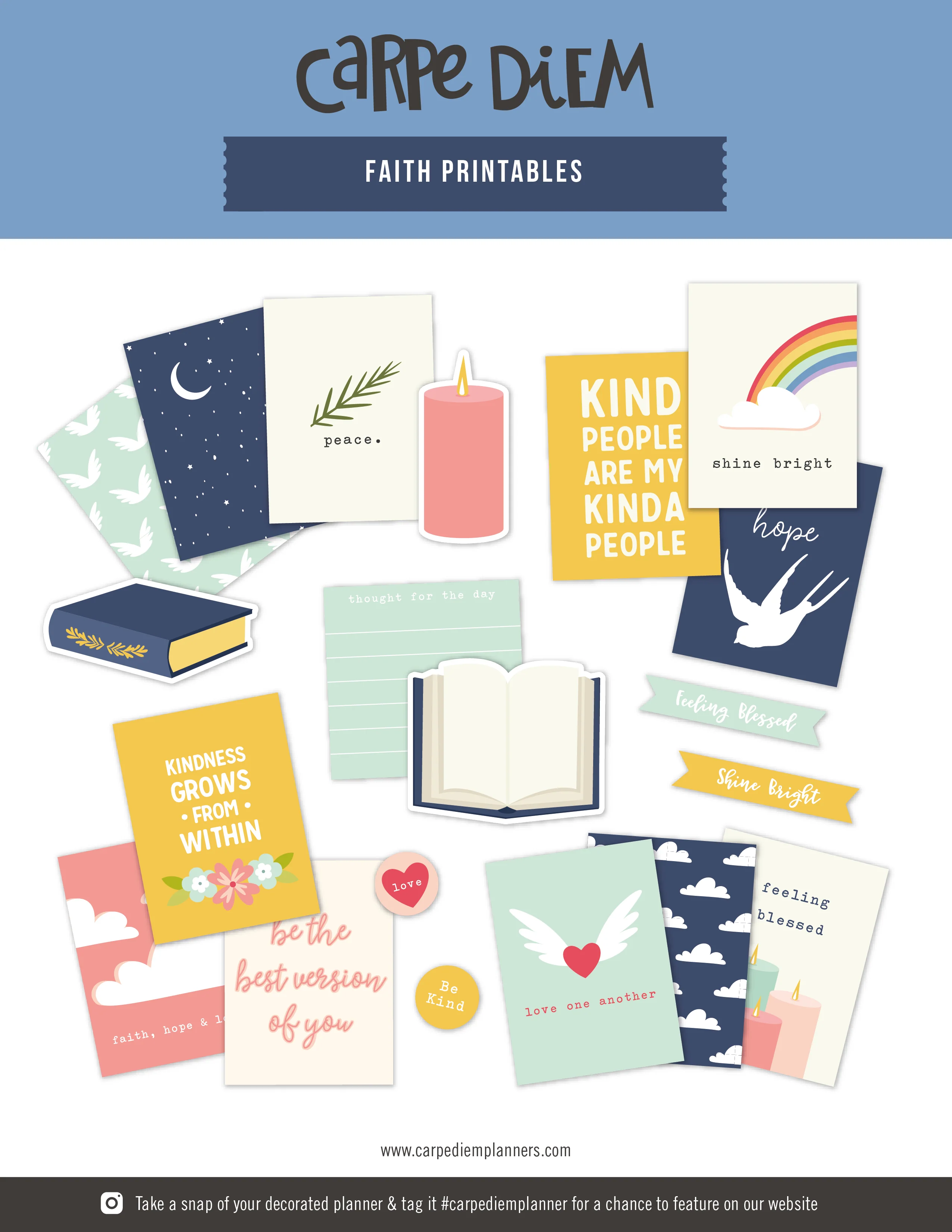 Digital Printables Bundle- Home, Faith, Fitness & Wellness and Recipe - Image 5
