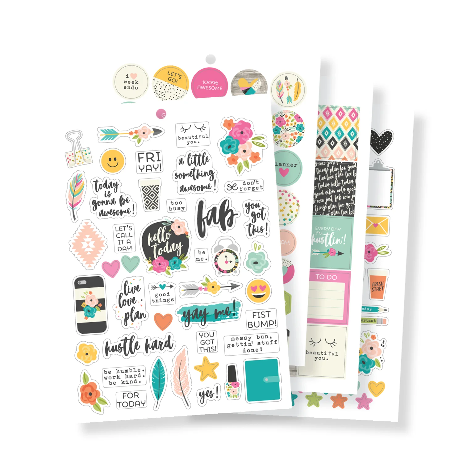 Good Vibes A5 Sticker Tablet - Image 3