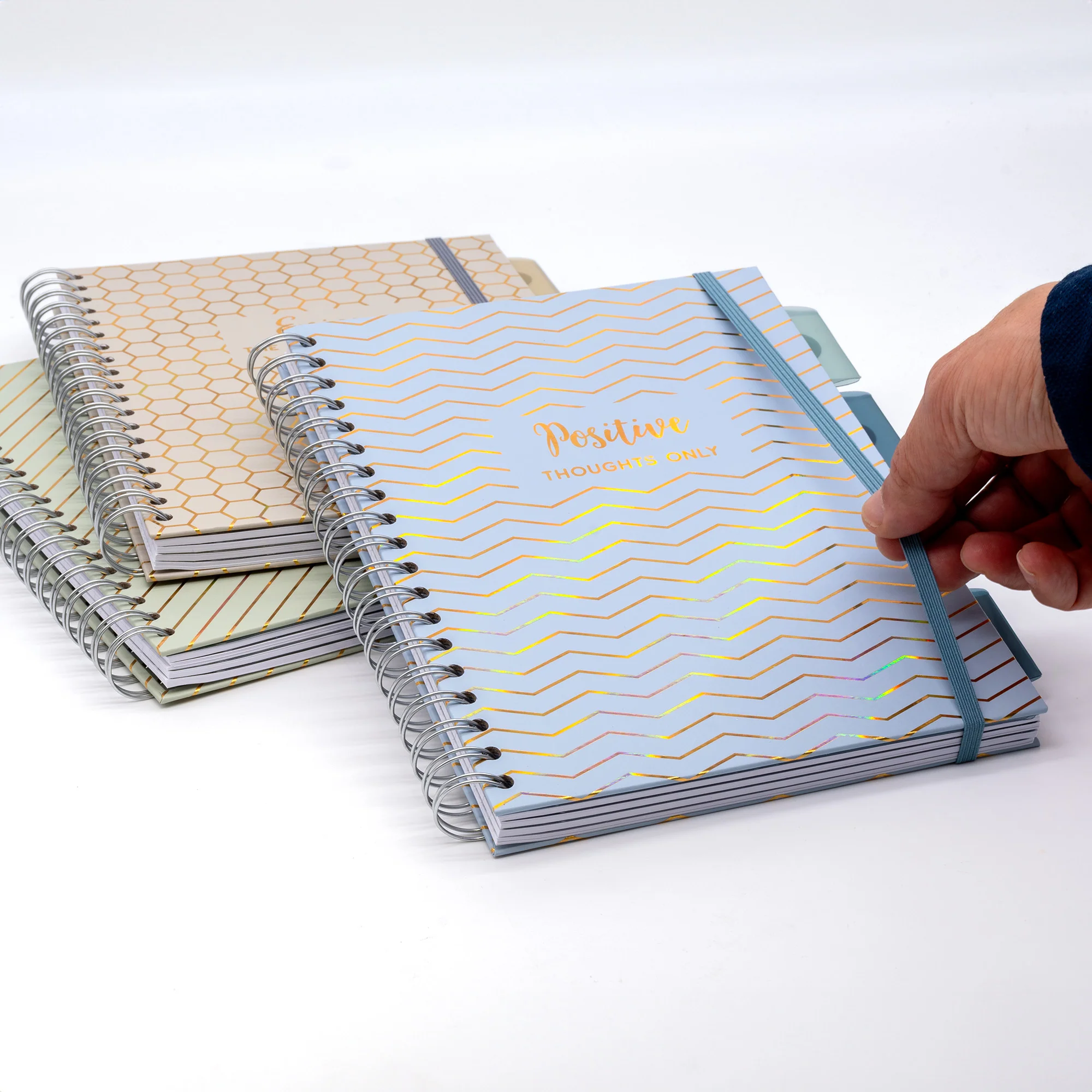 Haze 5-Subject Hardcover Notebook - Assorted pack of 3 - Image 4