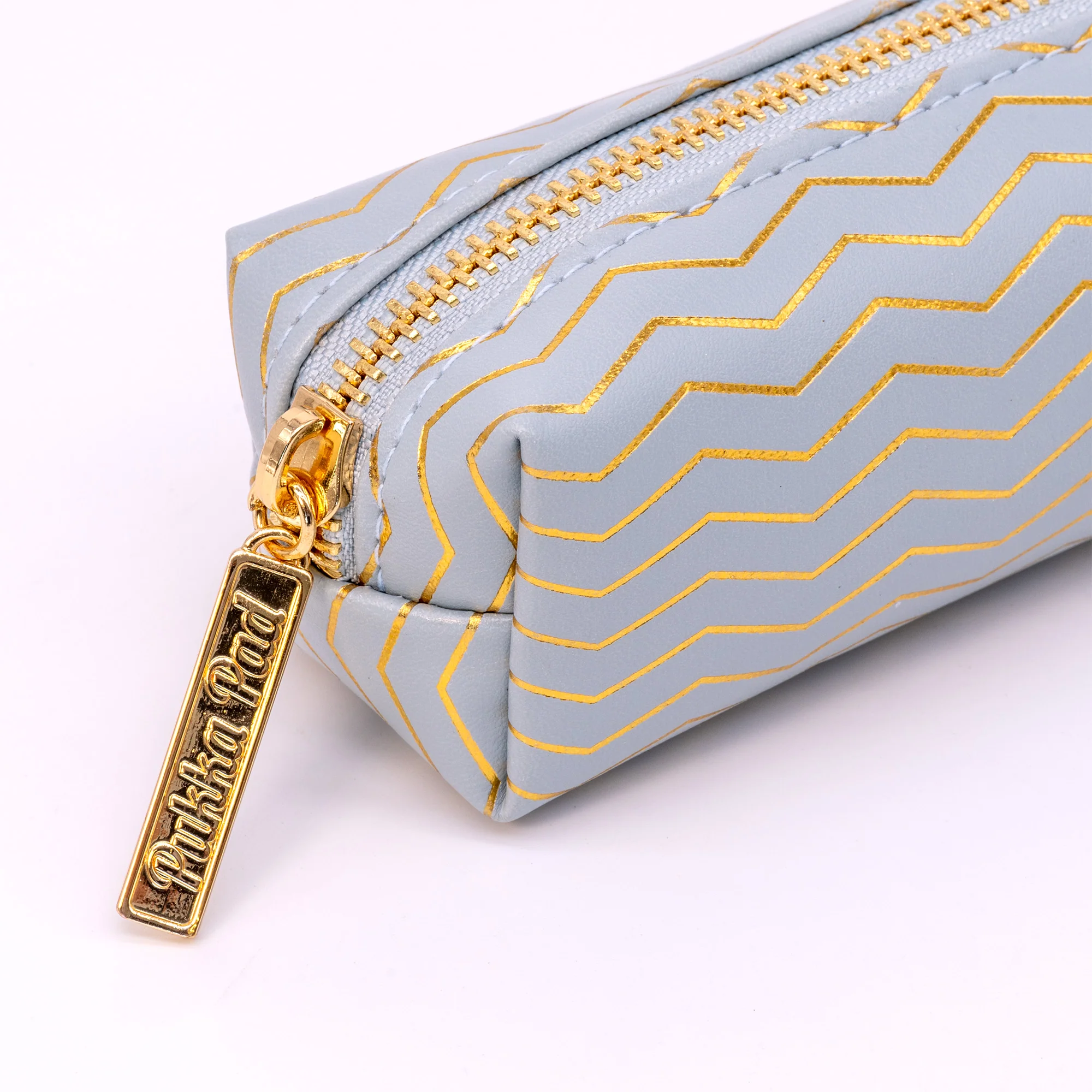 Haze Slim Pencil Case in Blue - Image 3