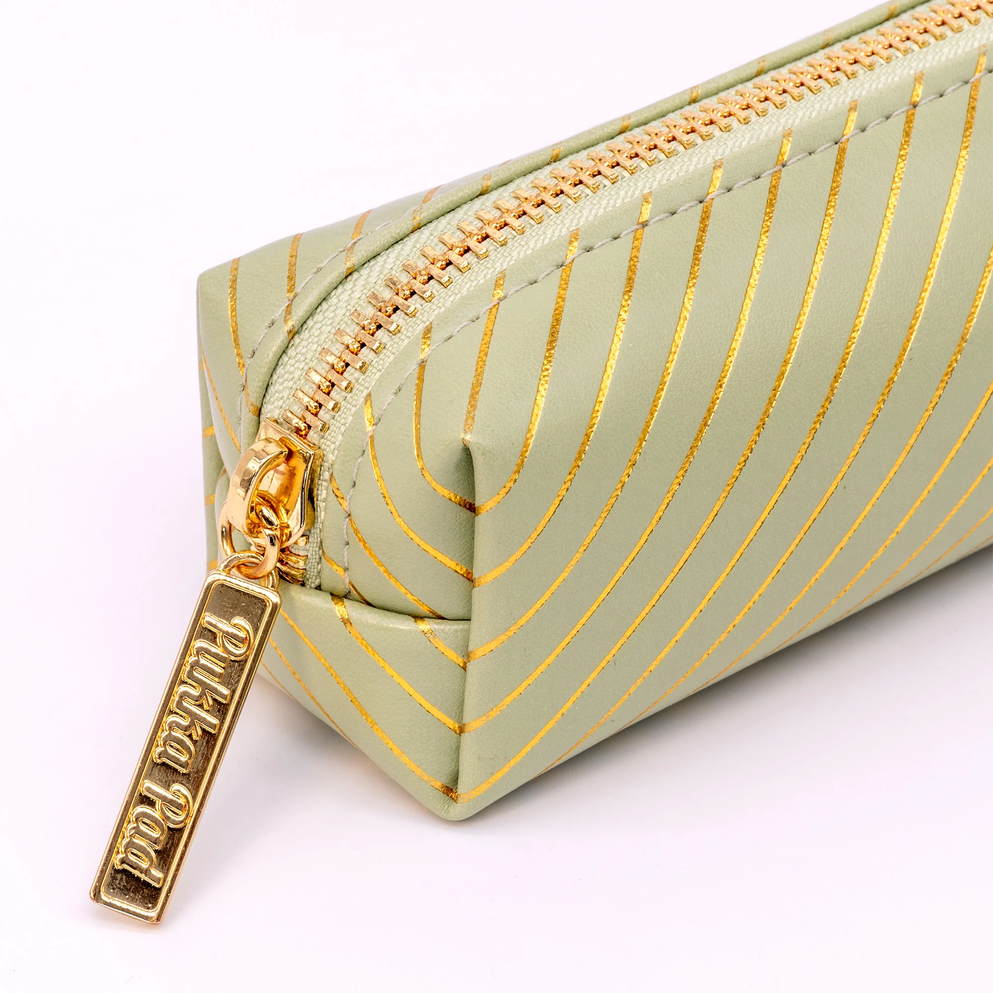 Haze Slim Pencil Case in Green - Image 3