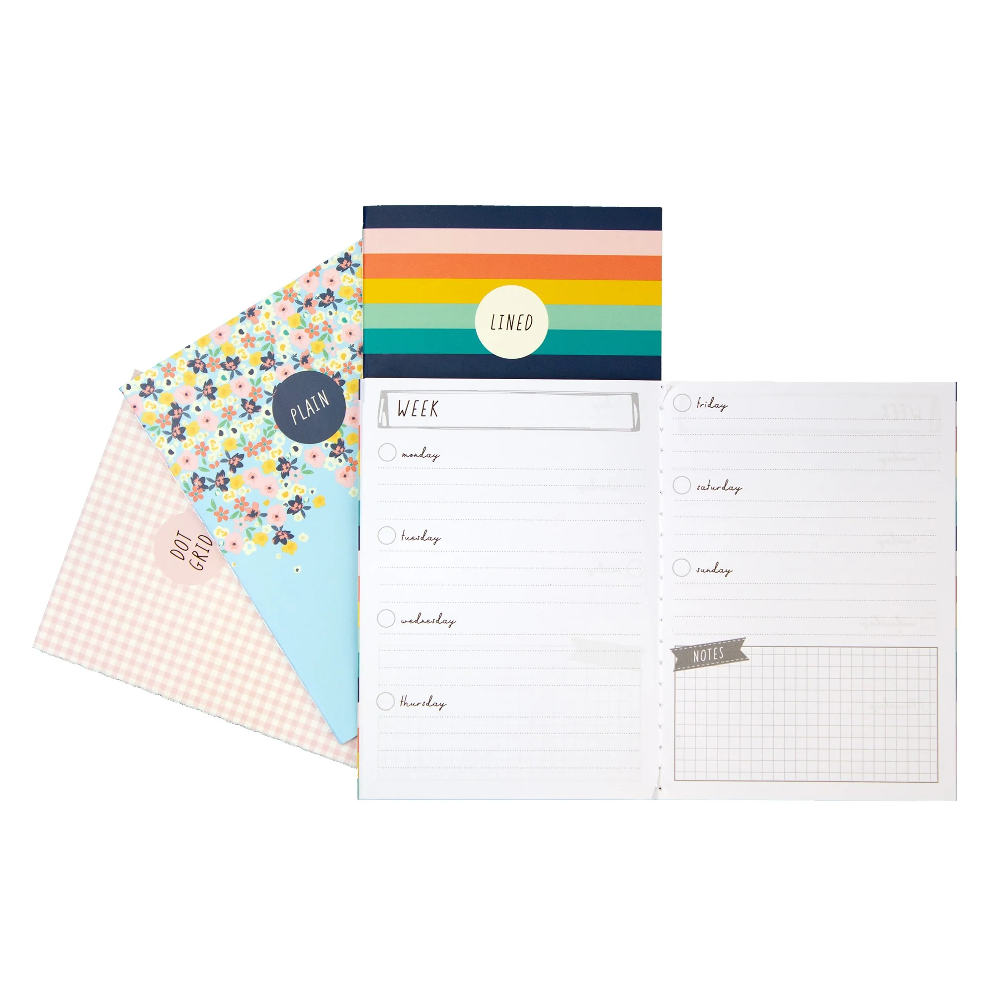 Hearts Assortment A6 Notebooks - 4 Pack - Image 3