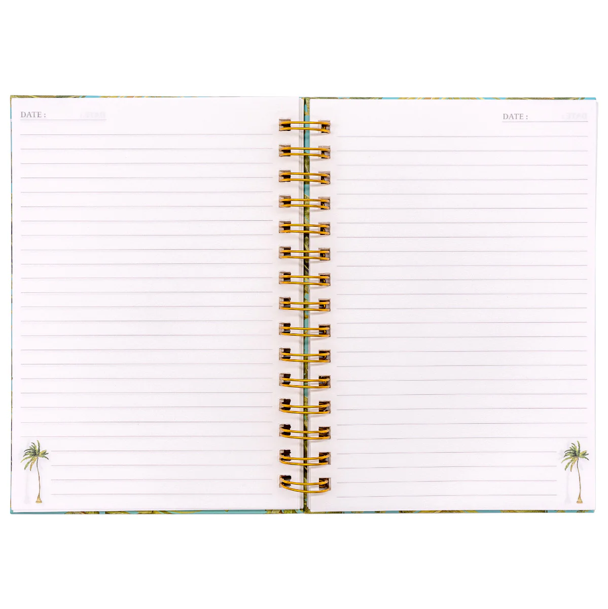 Carpe Diem x La Papelaria, Hard Cover Spiral Notebook in Tropical Print - Image 5