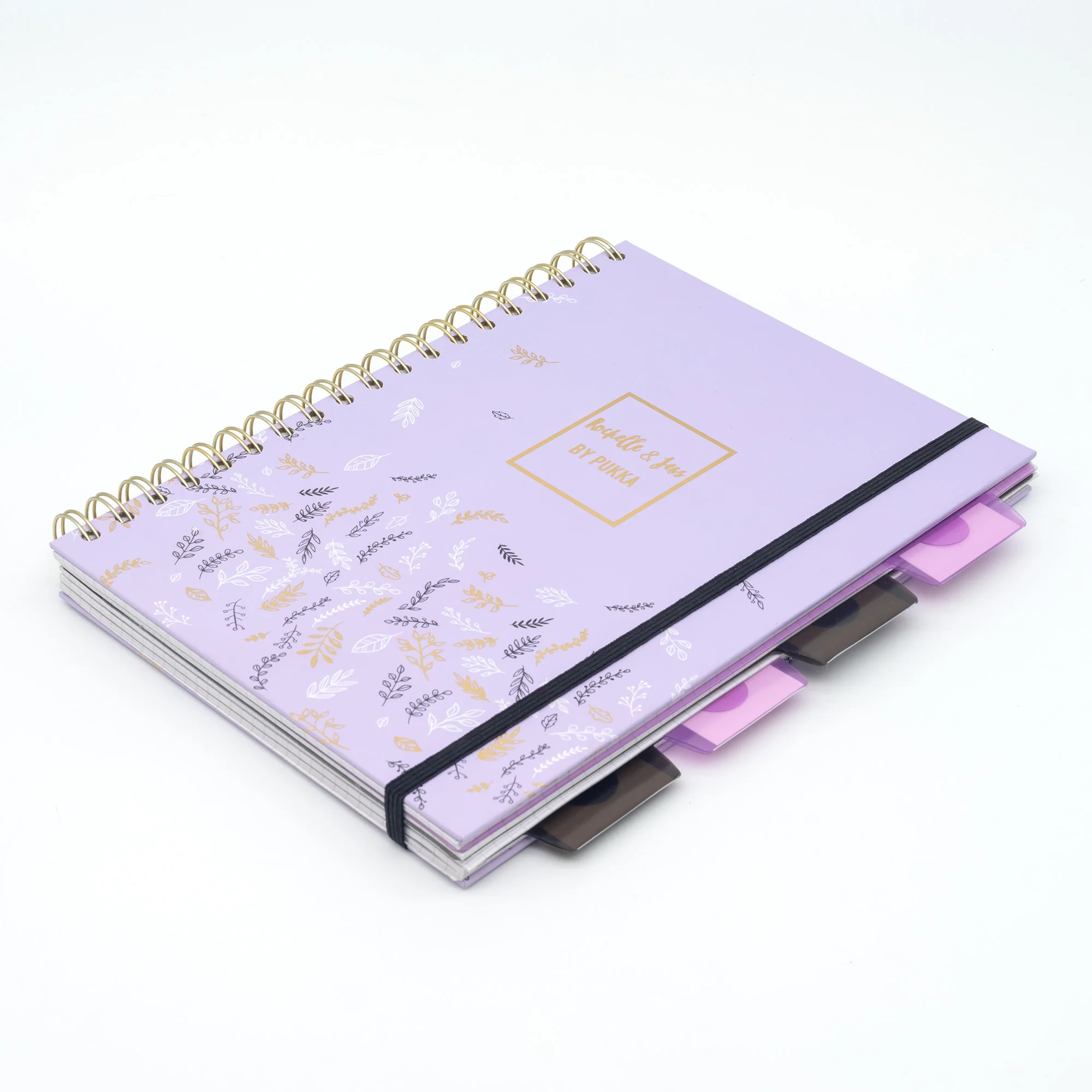 Lilac Rochelle & Jess Squared B5 Subject Divider Notebook - Image 3