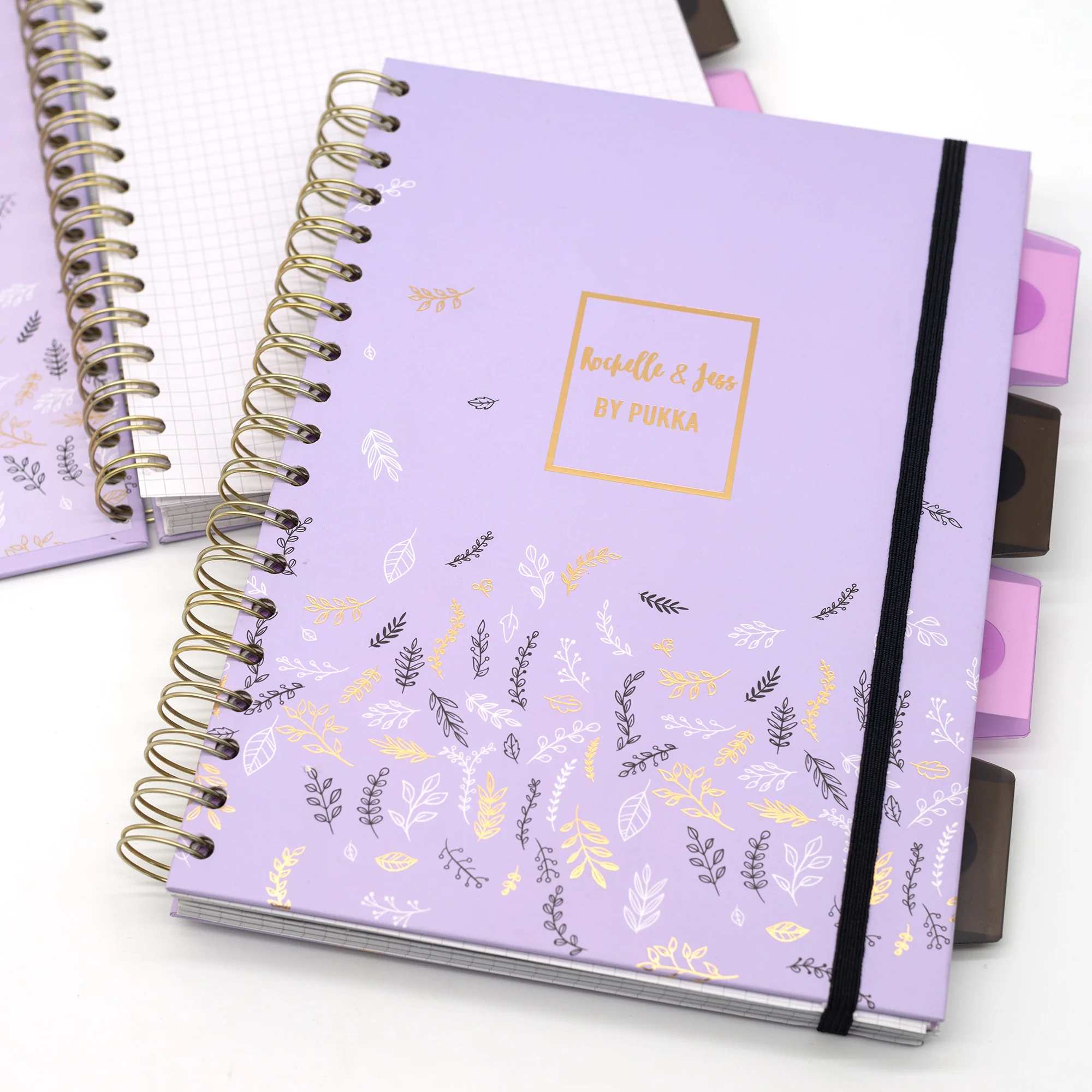 Lilac Rochelle & Jess Squared B5 Subject Divider Notebook - Image 7