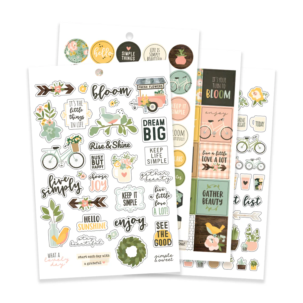 Live Simply A5 Sticker Tablet