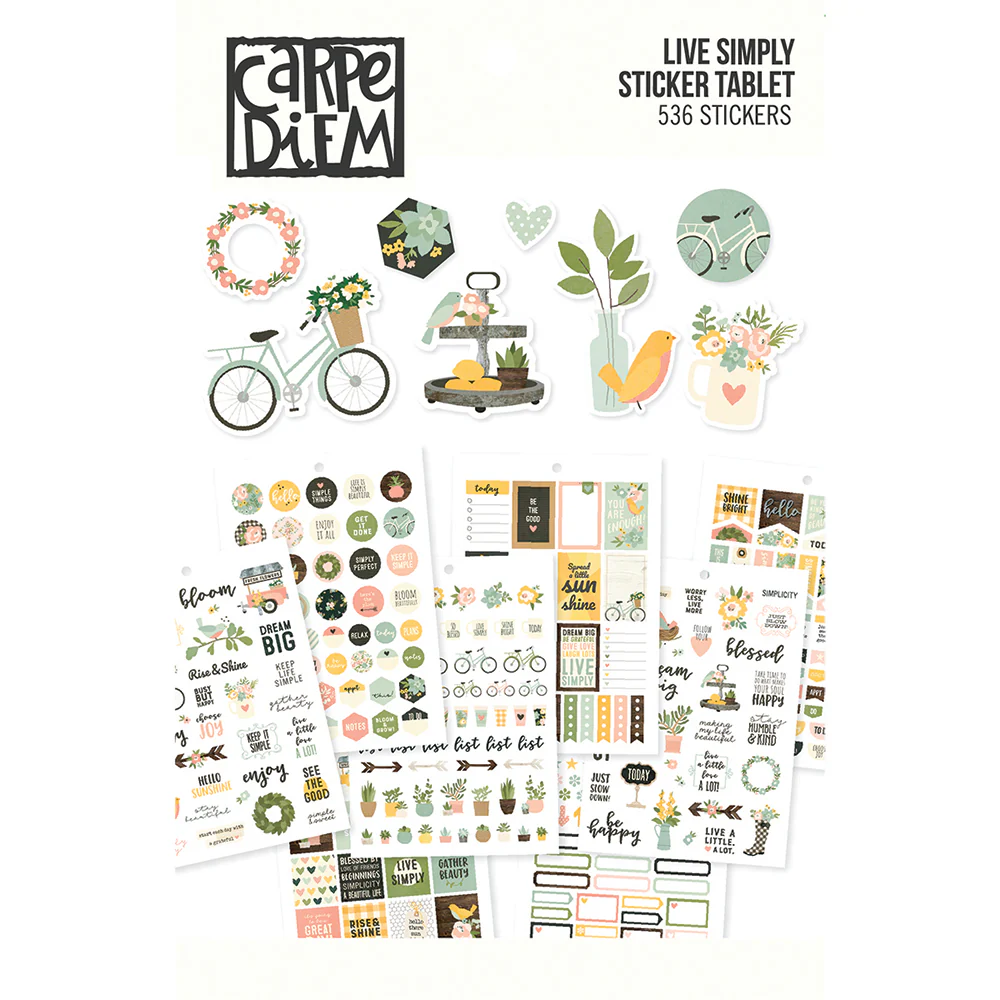 Live Simply A5 Sticker Tablet - Image 2