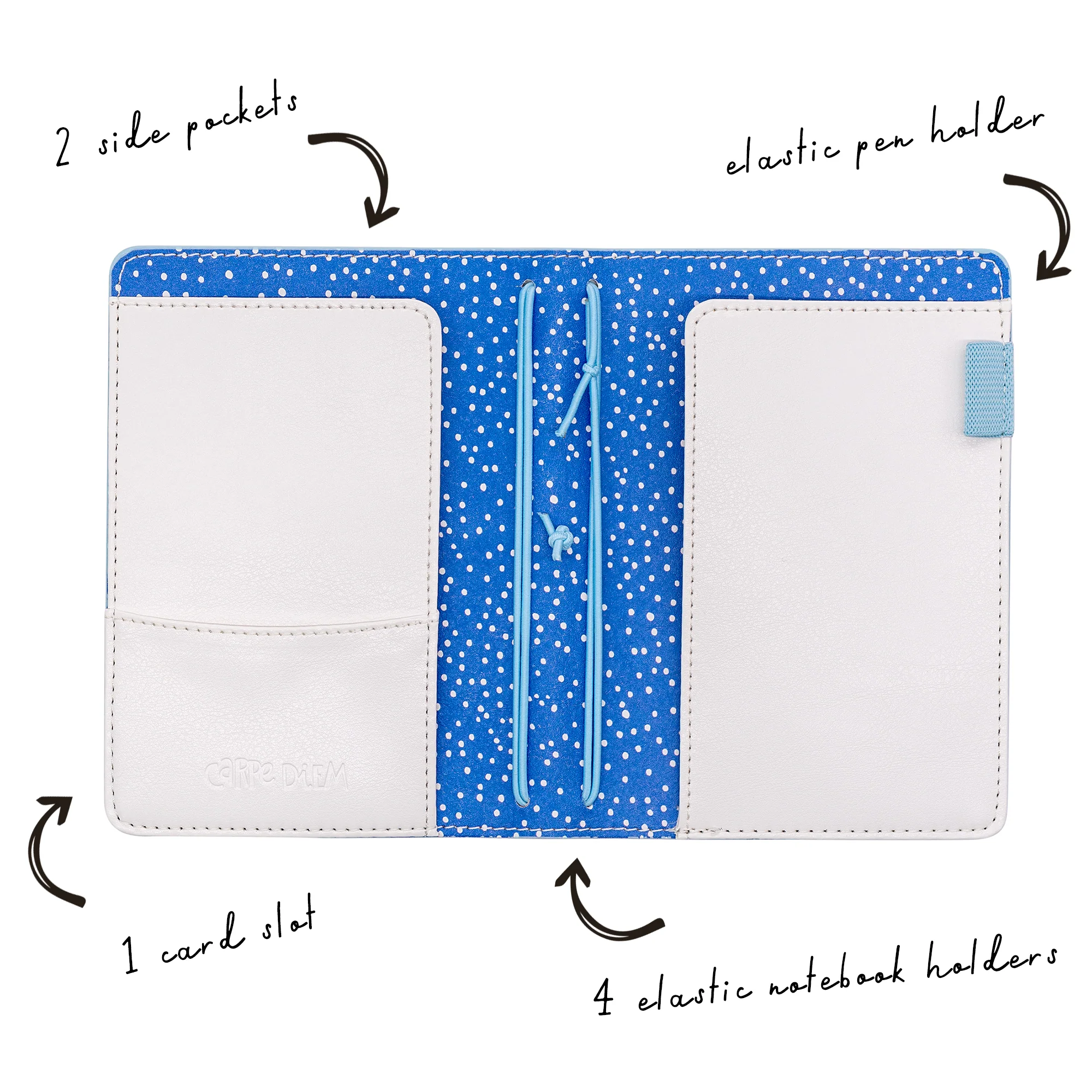 Feathers A6 Notebook and Passport Holder - Image 4