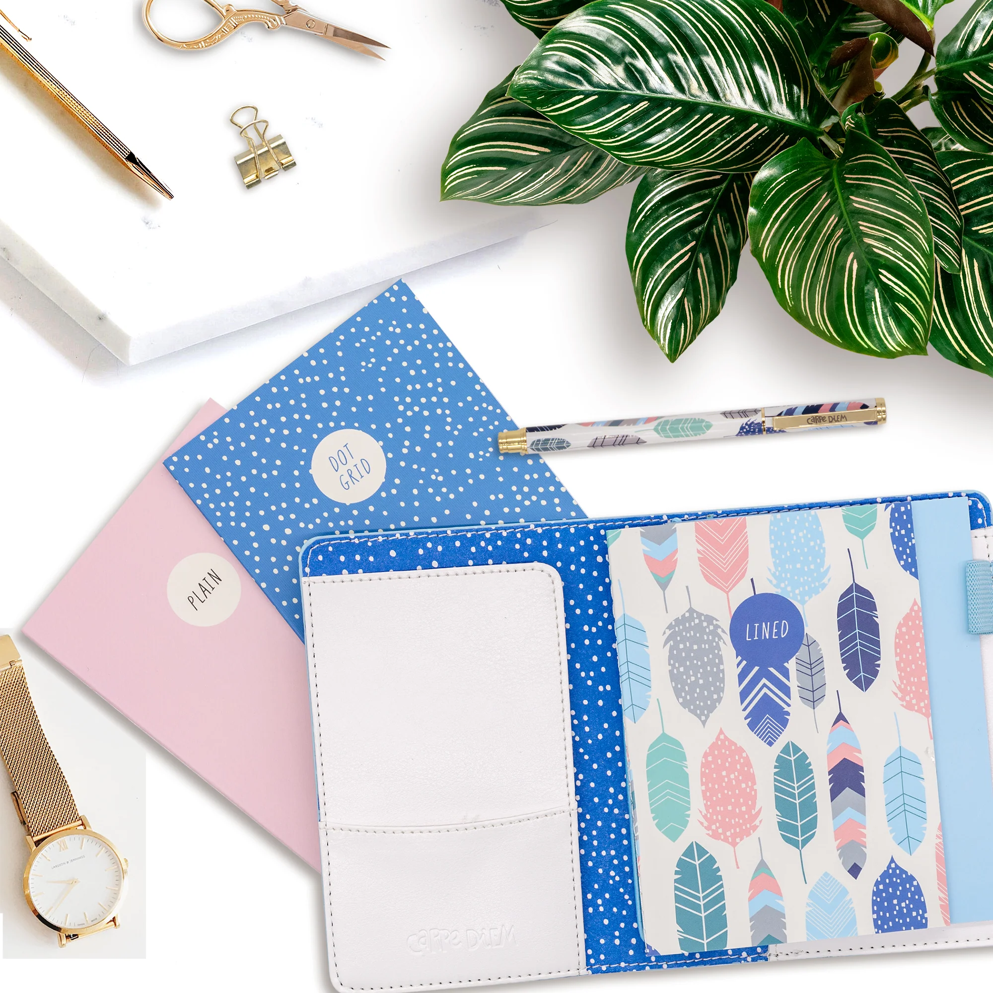 Feathers A6 Notebook and Passport Holder - Image 7