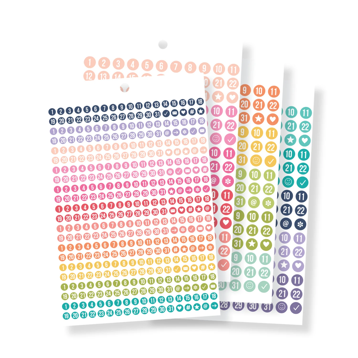 Numbers A5 Sticker Tablet - Image 4
