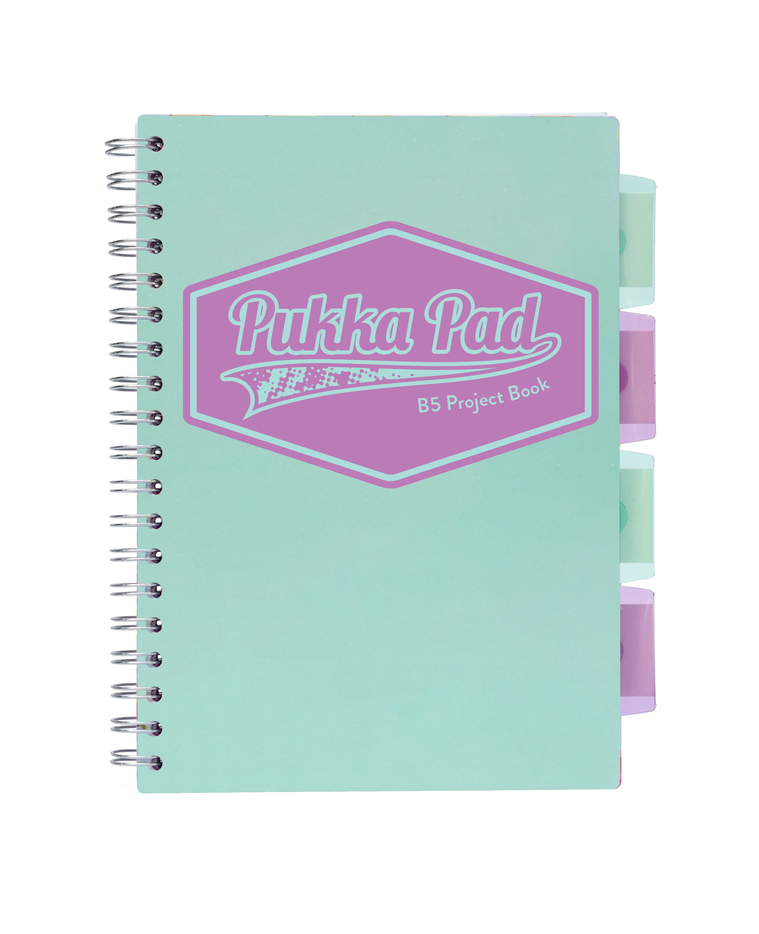 Pastel B5 5-subject notebook -3 pack - Image 4
