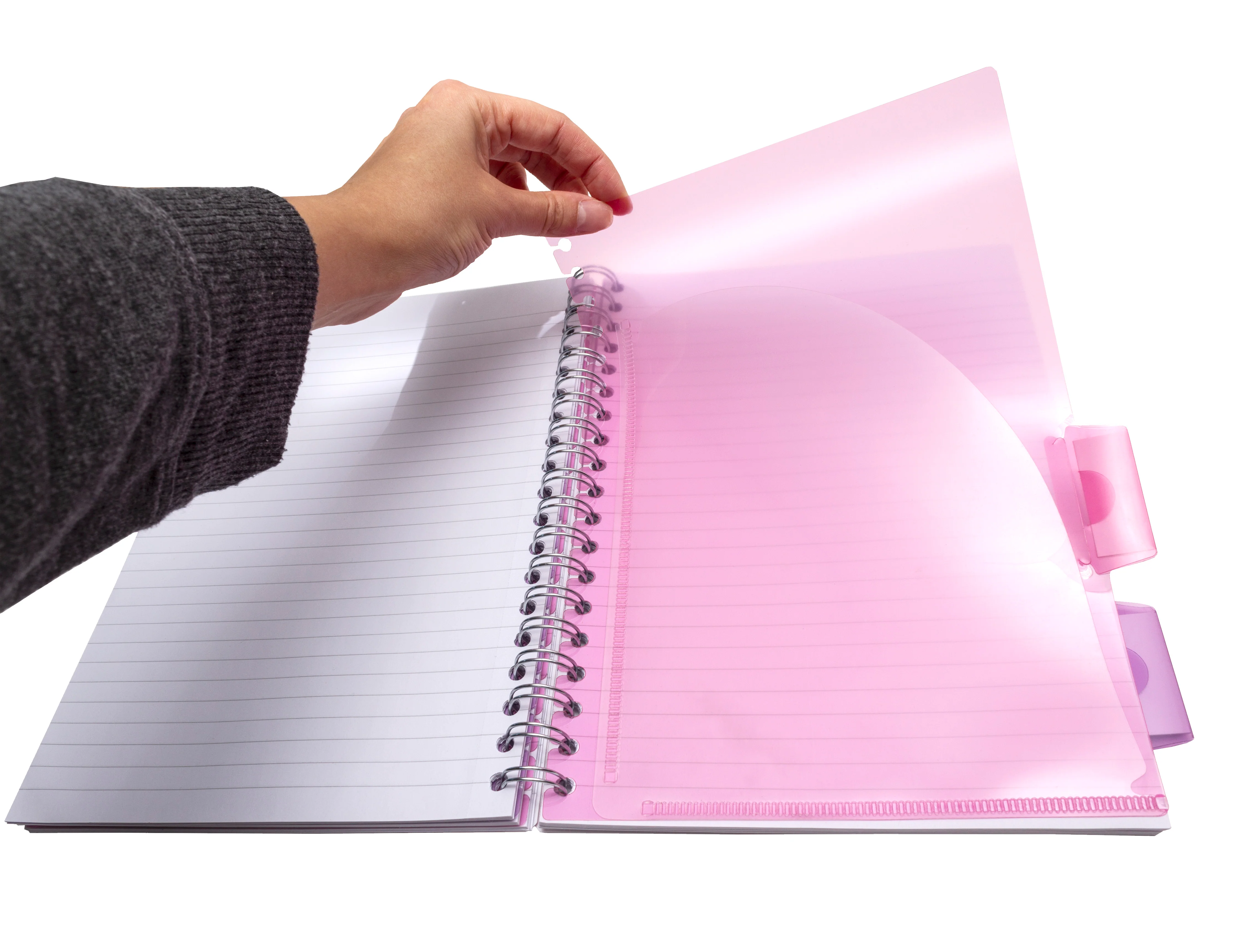 Pastel B5 5-subject notebook -3 pack - Image 5
