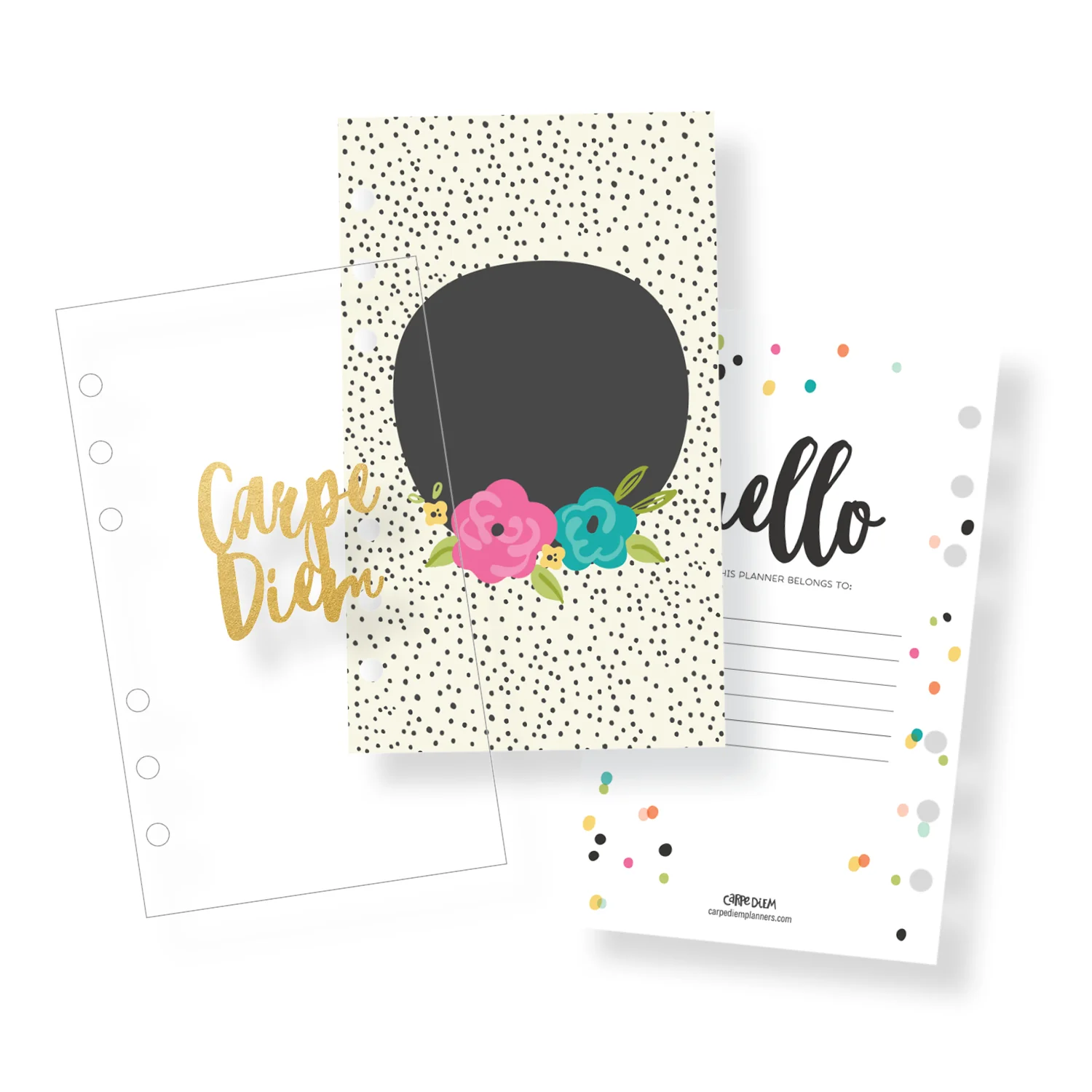 Personal Planner Good Vibes Monthly Inserts - Image 4