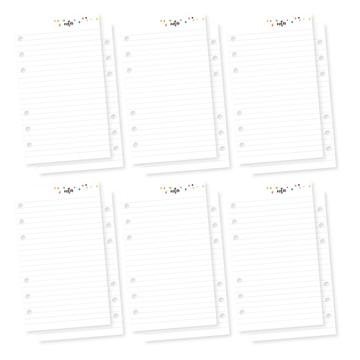 Personal Planner Good Vibes Monthly Inserts - Image 5