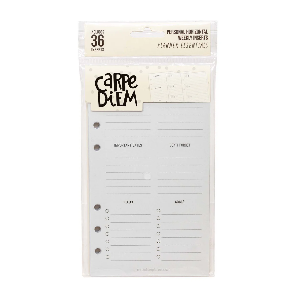 Personal Planner Horizontal Weekly Inserts - Image 4