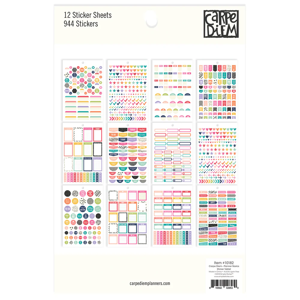 Planner Basics A5 Sticker Tablet - Image 5