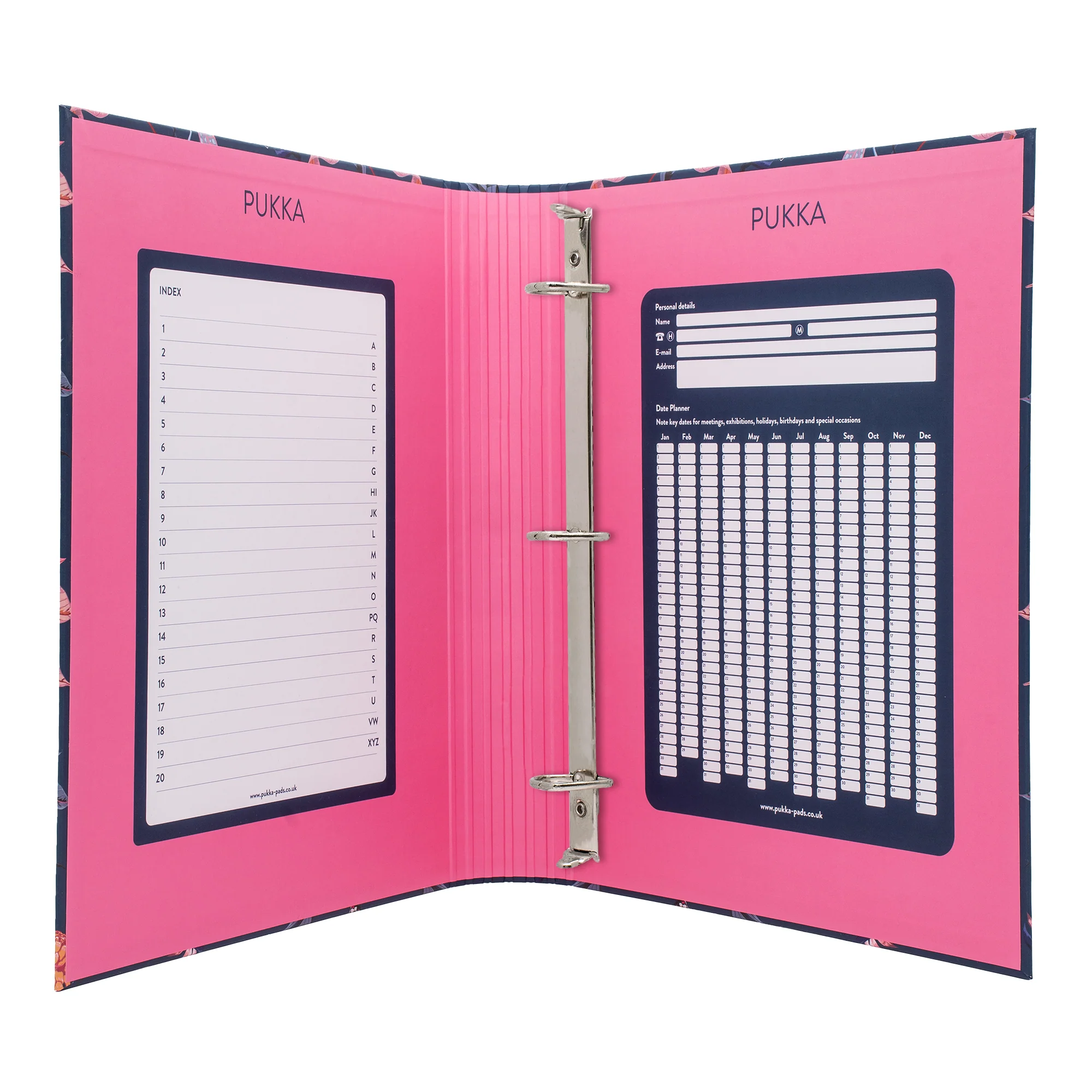 Bloom Rollbound Binder Preloaded 3-Ring - Blue - Image 5