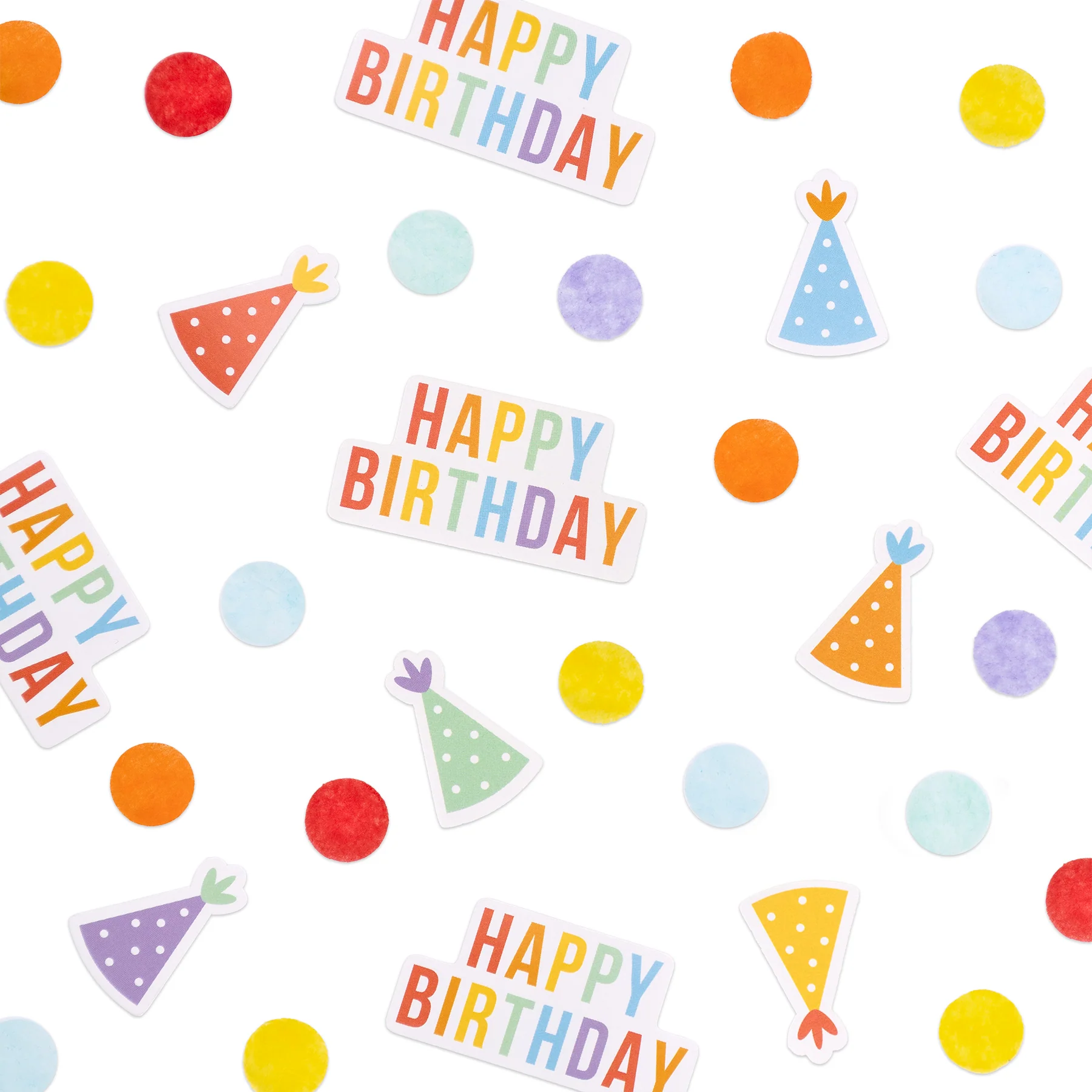 Pukka Party Bright Birthday Confetti, Pack 3 - Image 3