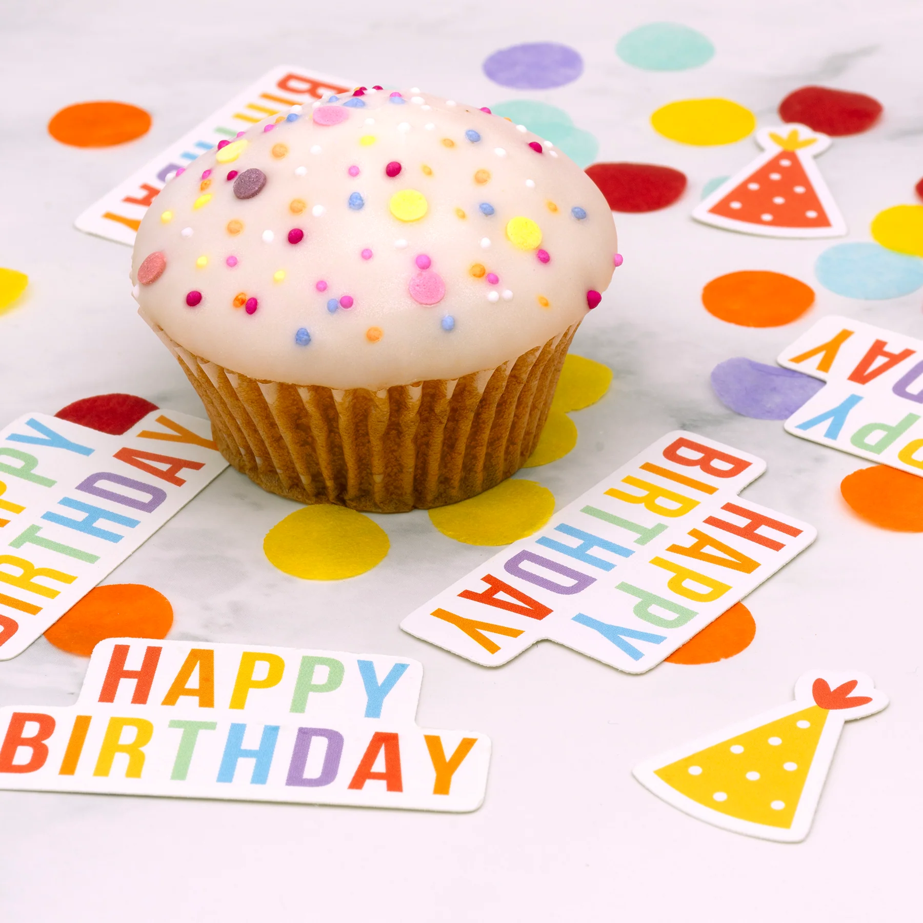 Pukka Party Bright Birthday Confetti, Pack 3 - Image 4