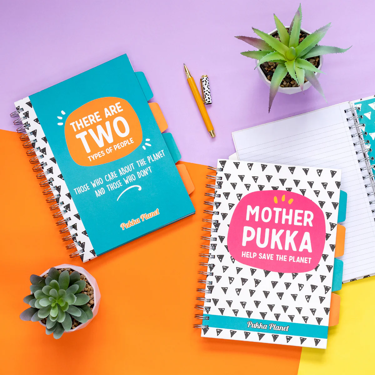 Pukka Planet B5 Hardcover 5-subject Notebook- Pack of 2 - Image 6