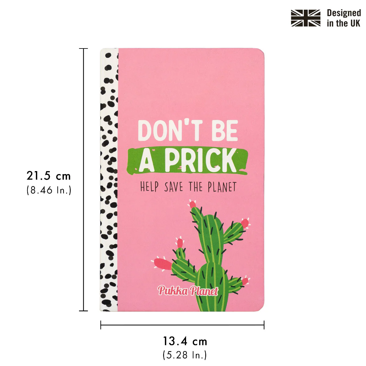 Pukka Planet Soft Cover Notebook "Don't Be A Prick" - Image 3