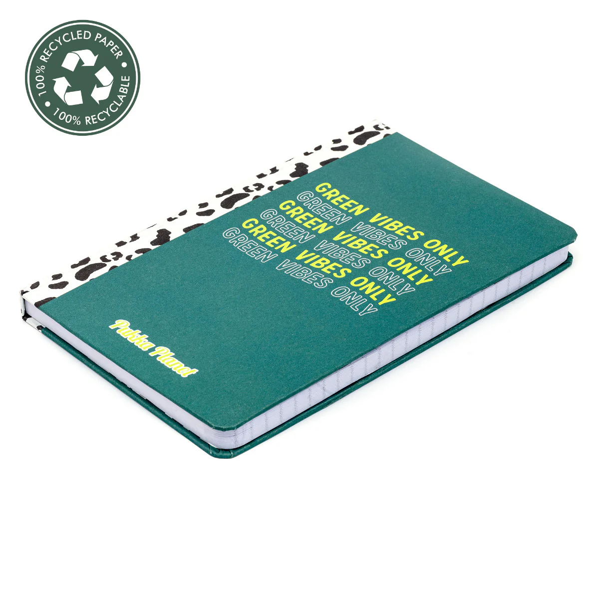 Pukka Planet Soft Cover Notebook "Green Vibes Only" - Image 3