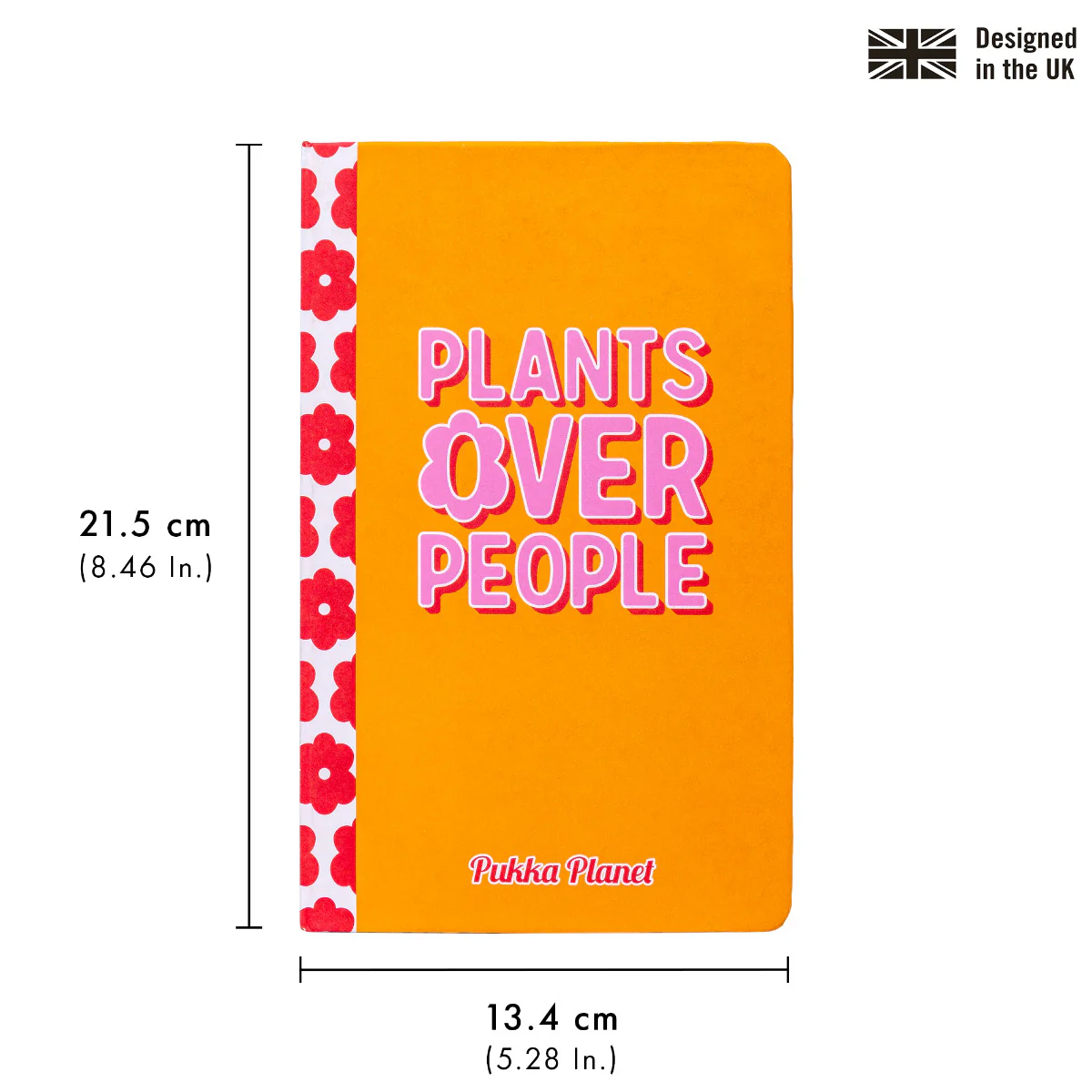 Pukka Planet Soft Cover Notebook "Plants Over People" - Image 3
