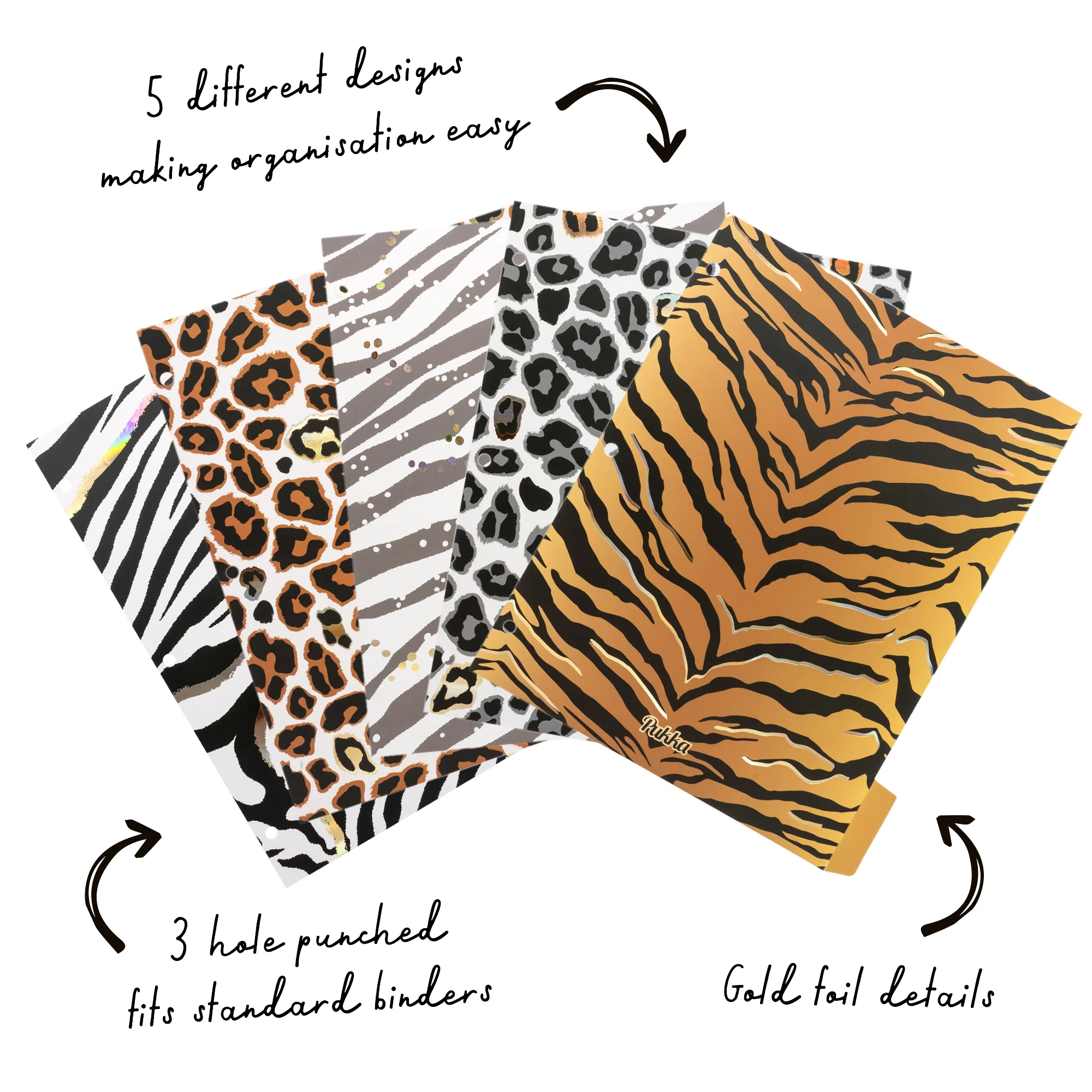 Wild Reversible Dividers -  Letter Size - Image 7
