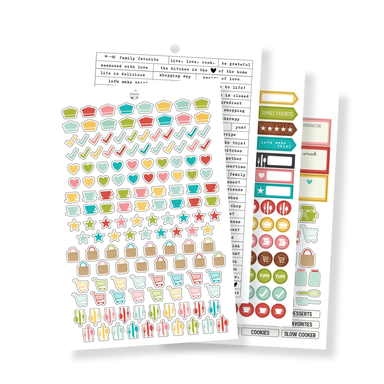 Recipe A5 Sticker Tablet - Image 3