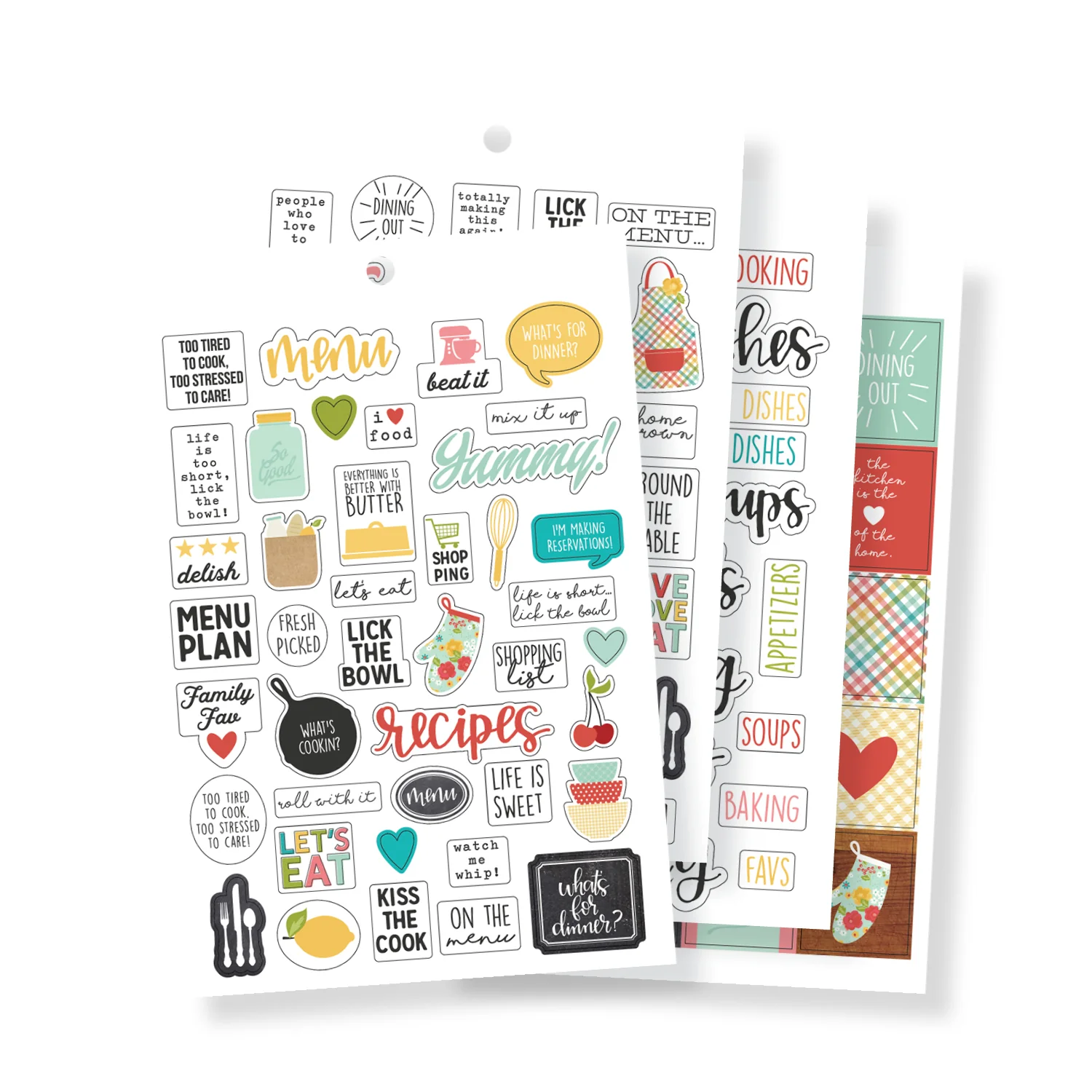 Recipe A5 Sticker Tablet - Image 4