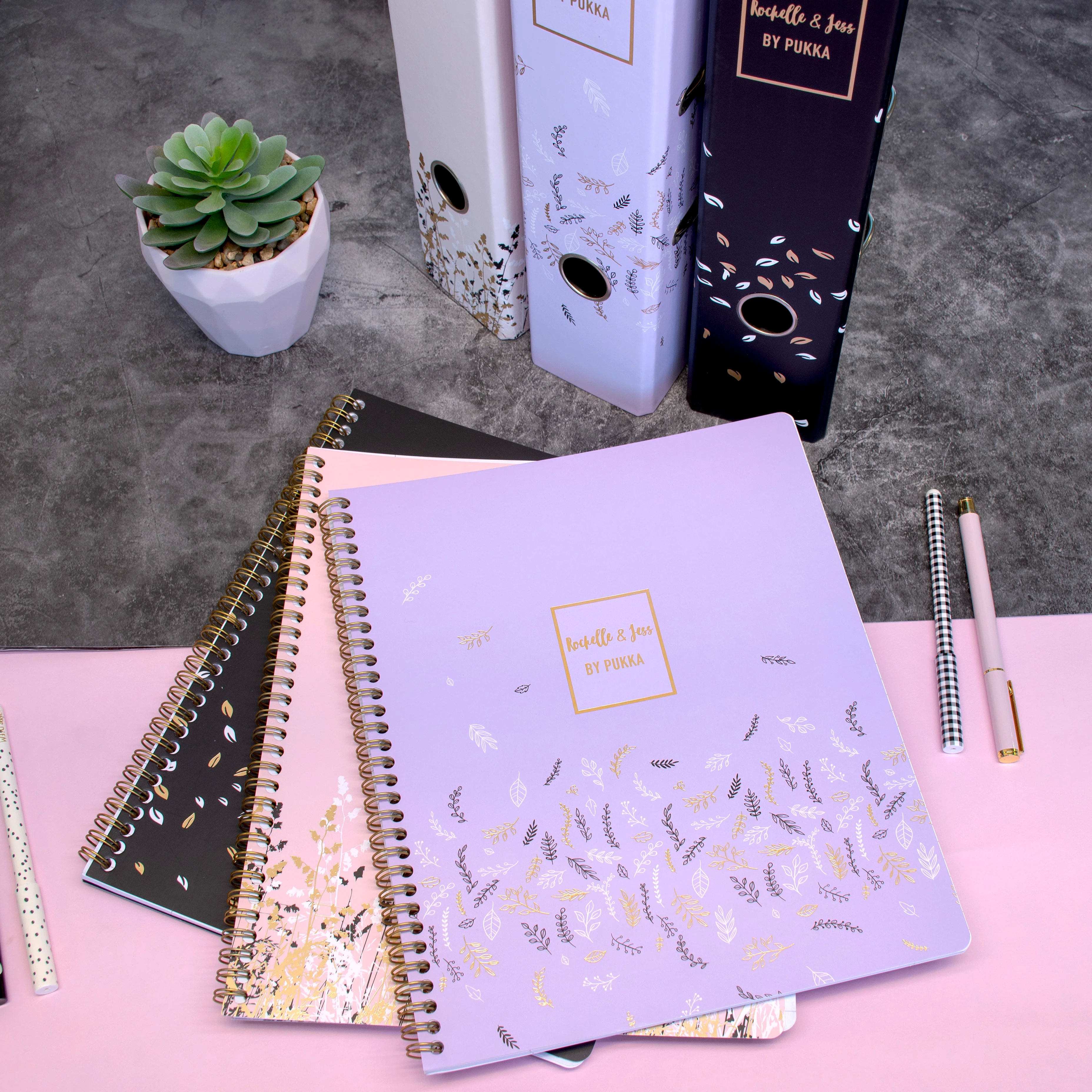 Rochelle & Jess Letter Size+ Jotta Notepads - Assorted Pack of 3 - Image 4
